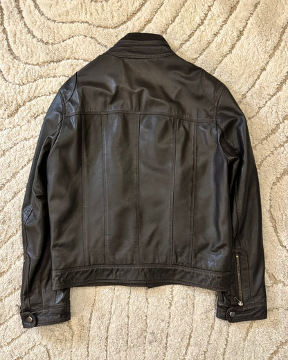 00s Dolce & Gabbana Moto Leather Jacket (S)