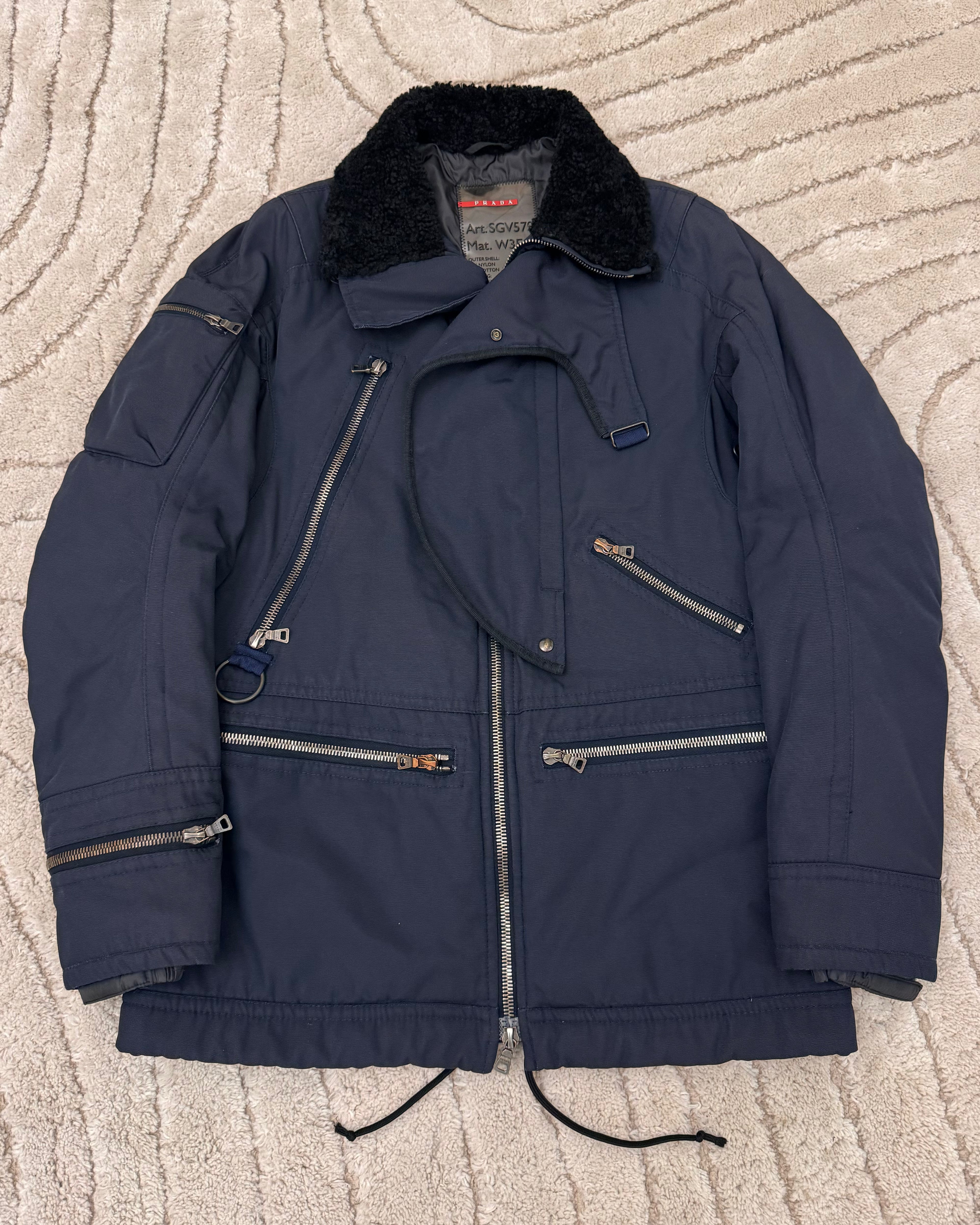 2000年代 プラダ アルティメット ユーティリティ スキー ジャケット (M)