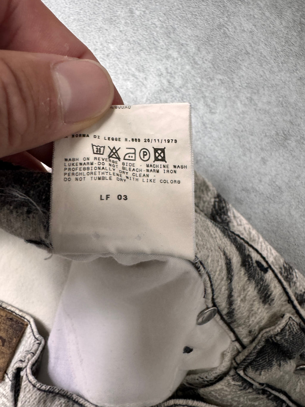 SS2002 Cavalli Zebra Savage Pants