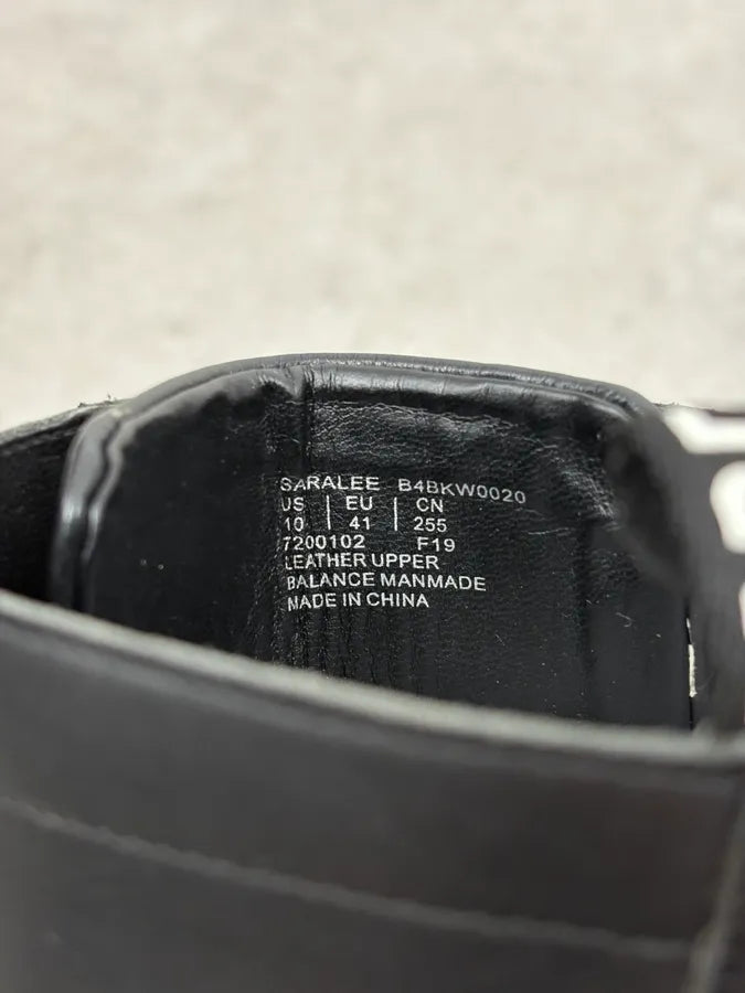2010s Dirk Bikkembergs Black Ankle Leather Bootd yHpvIBE 11