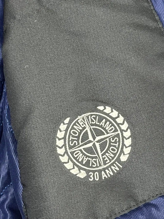 AW2012 Stone Island Blue Caban Mussola Gommata Jacket eBktHCE 12