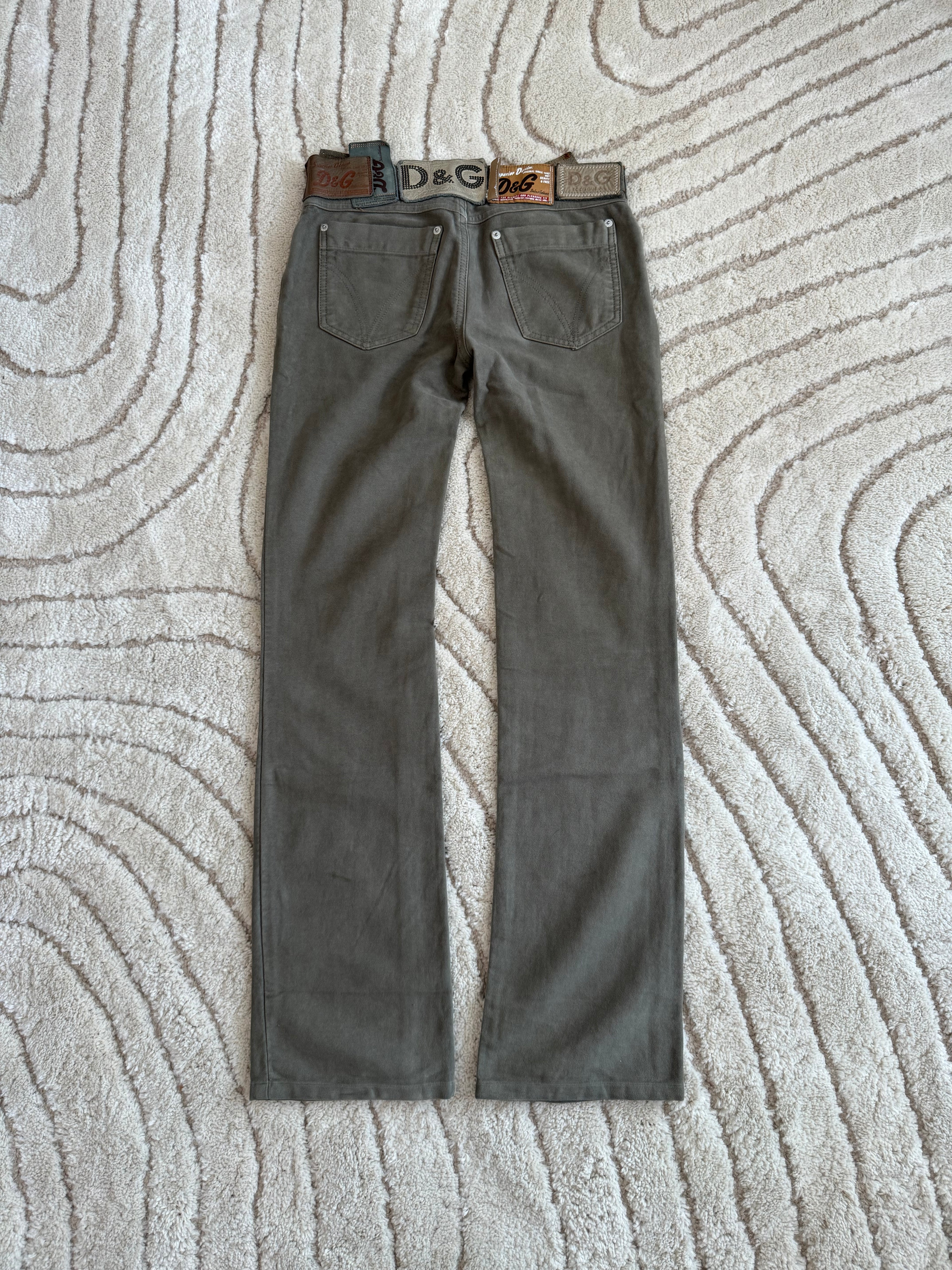 AW03 Dolce & Gabbana 10 Tags Pants