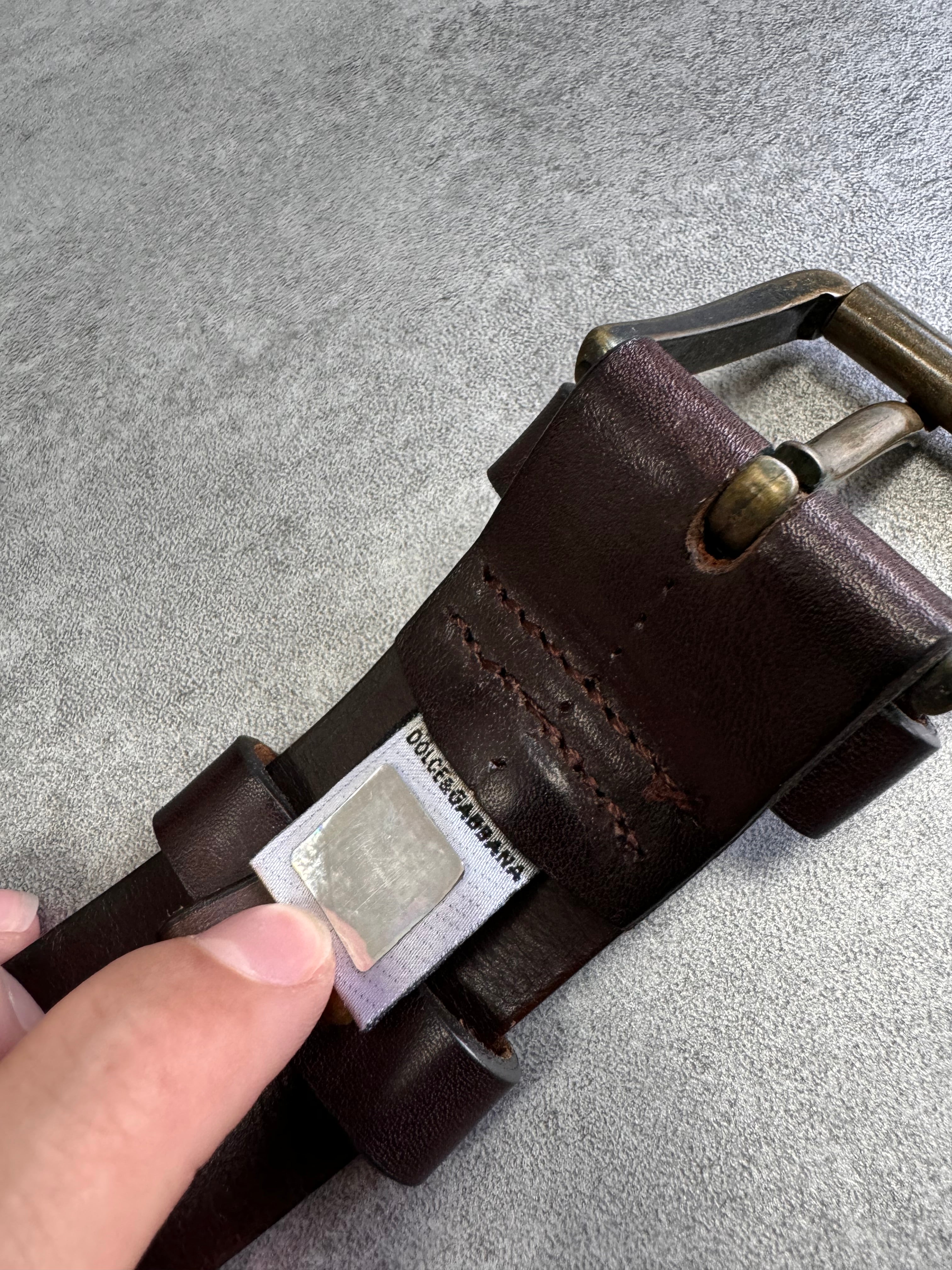 Dolce & Gabbana Cow Effect Belt