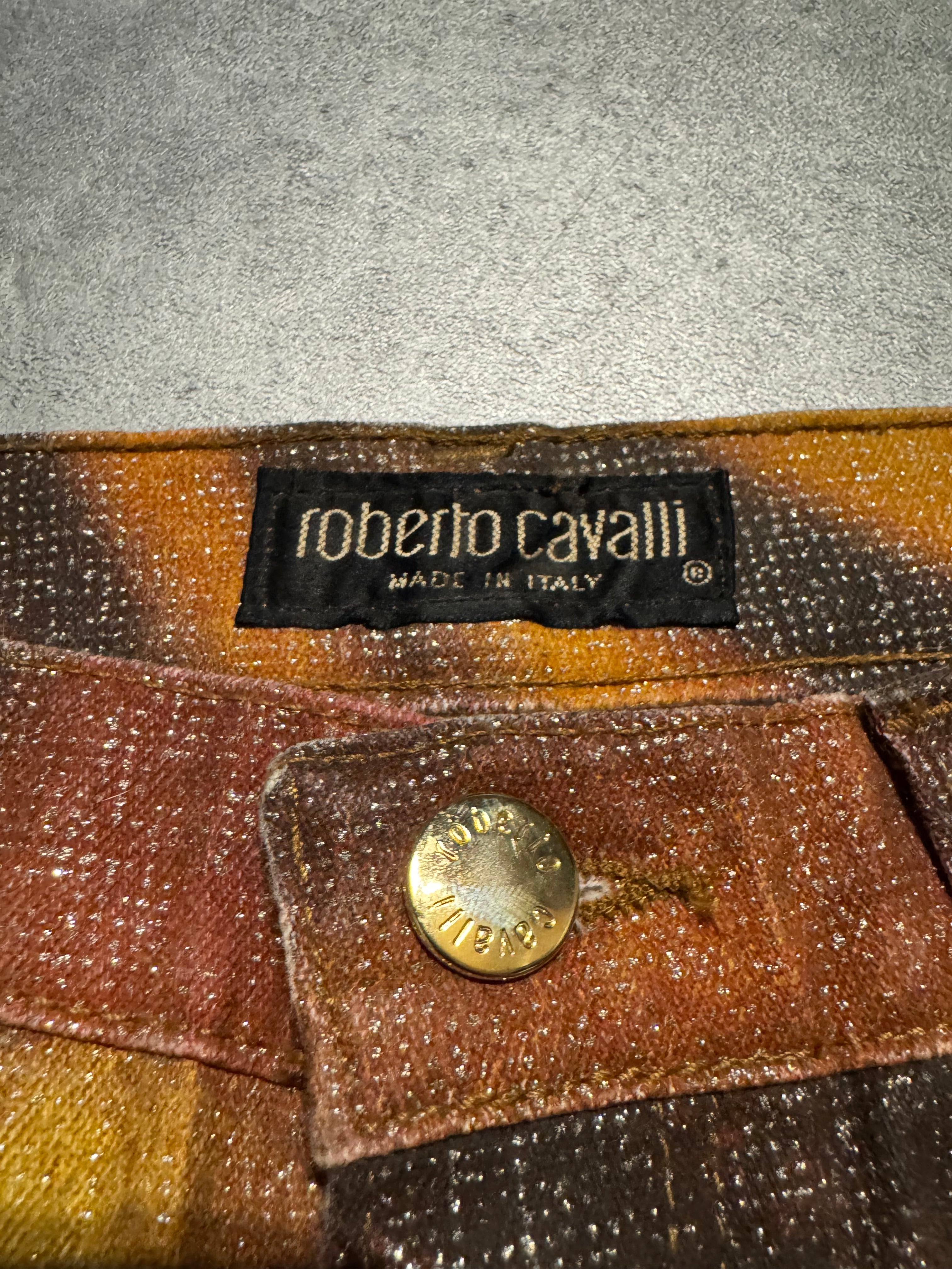 FW2000 Roberto Cavalli Savage Tiger Pants