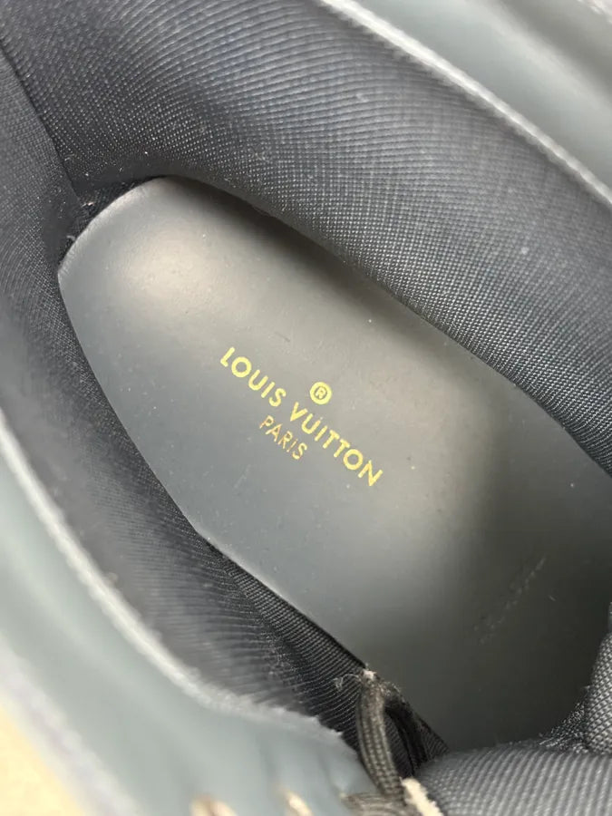 Louis Vuitton Night Blue Sample Leather Boots by Virgil Abloh rEJfZax 10