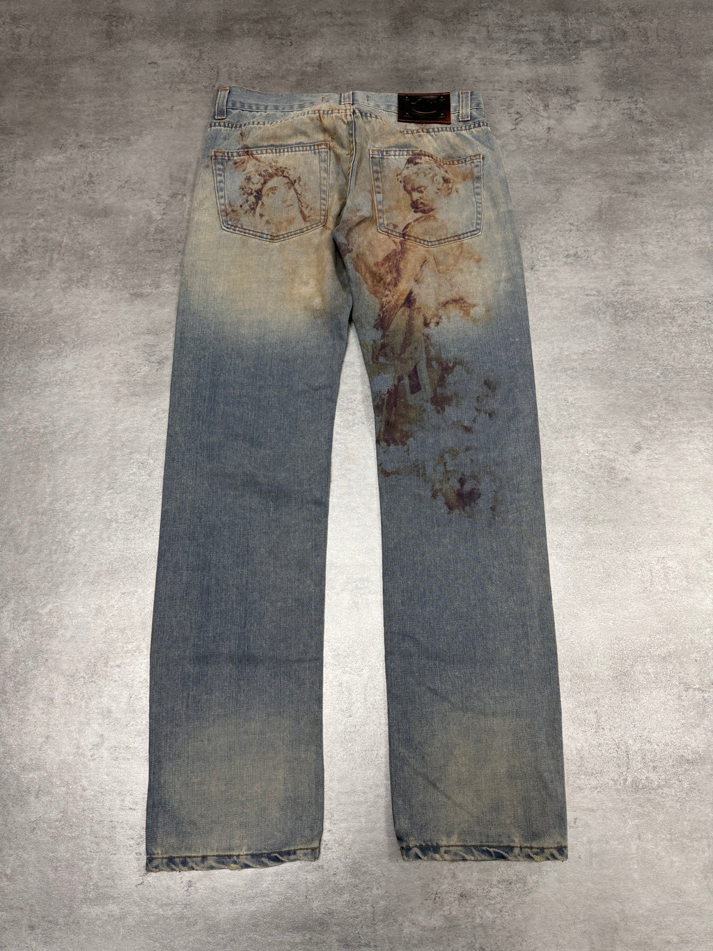 SS2008 Just Cavalli Evangelical Remains Jeans (S/M)