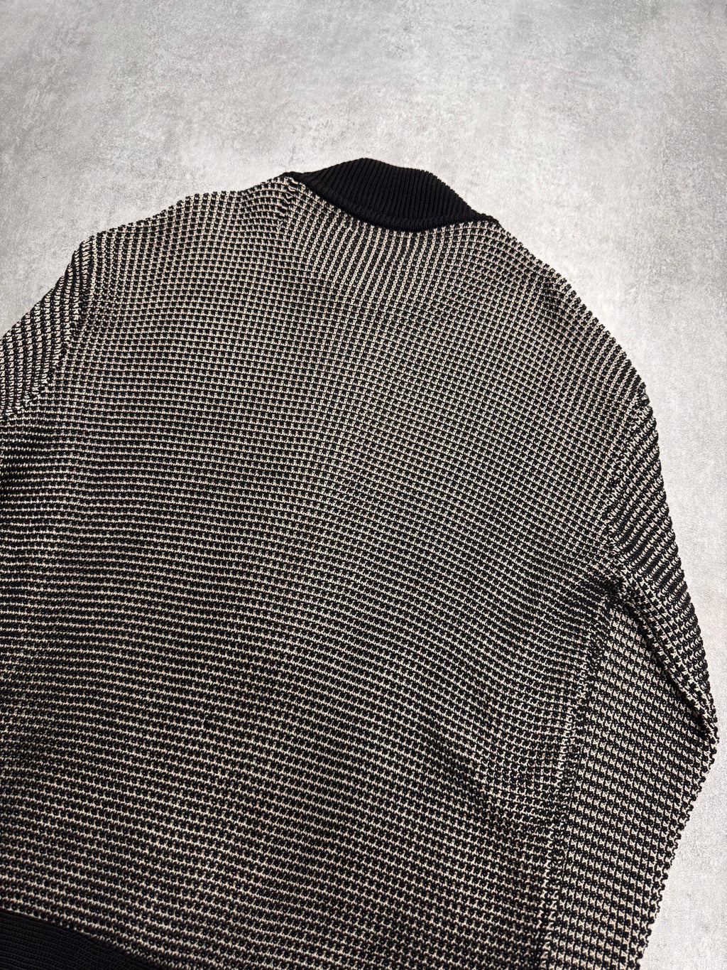 1990s Emporio Armani Bicolor Zip-Up