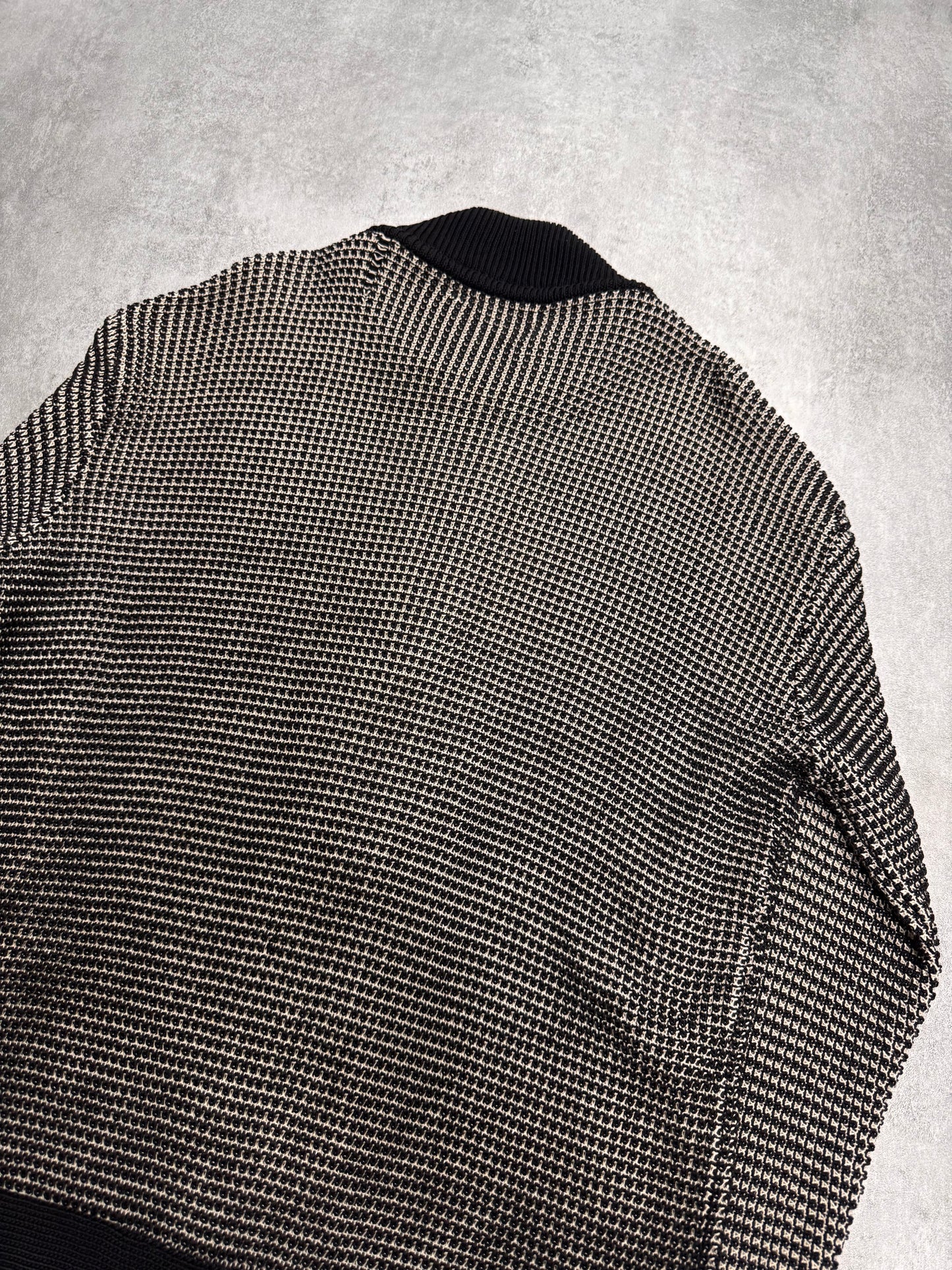 1990s Emporio Armani Bicolor Zip-Up (M)