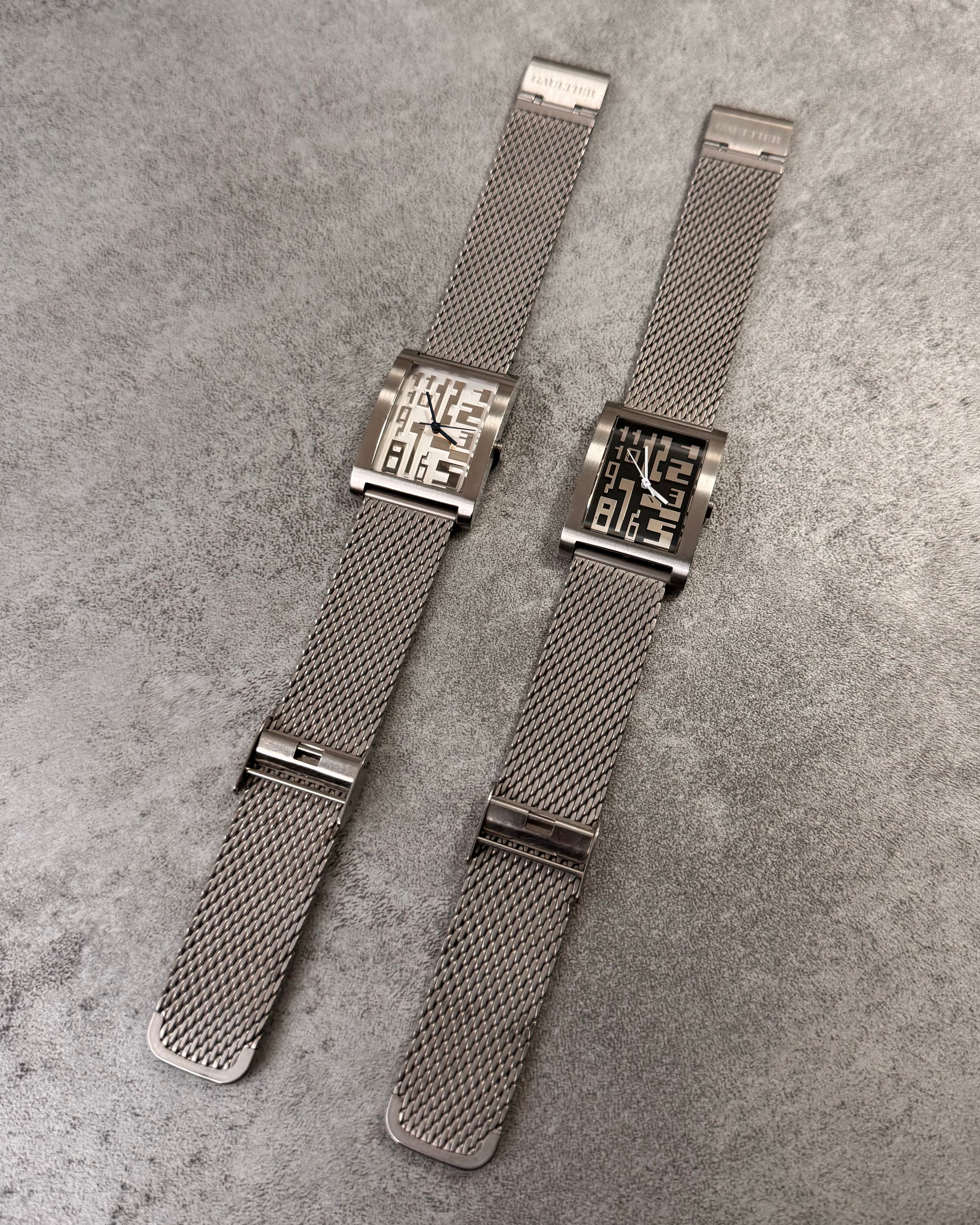 2000 年代 ジャン ポール ゴルチエ ヌメロロジー ホワイト タンク ウォッチ