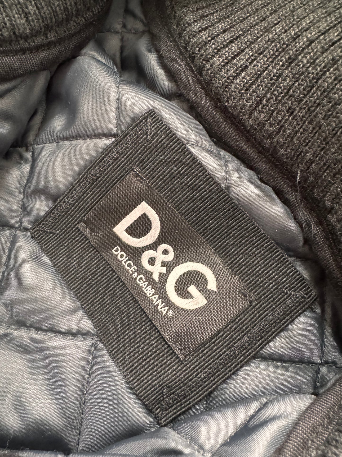 2008 秋冬 Dolce &amp; Gabbana 贴片羊毛开衫夹克 (L)