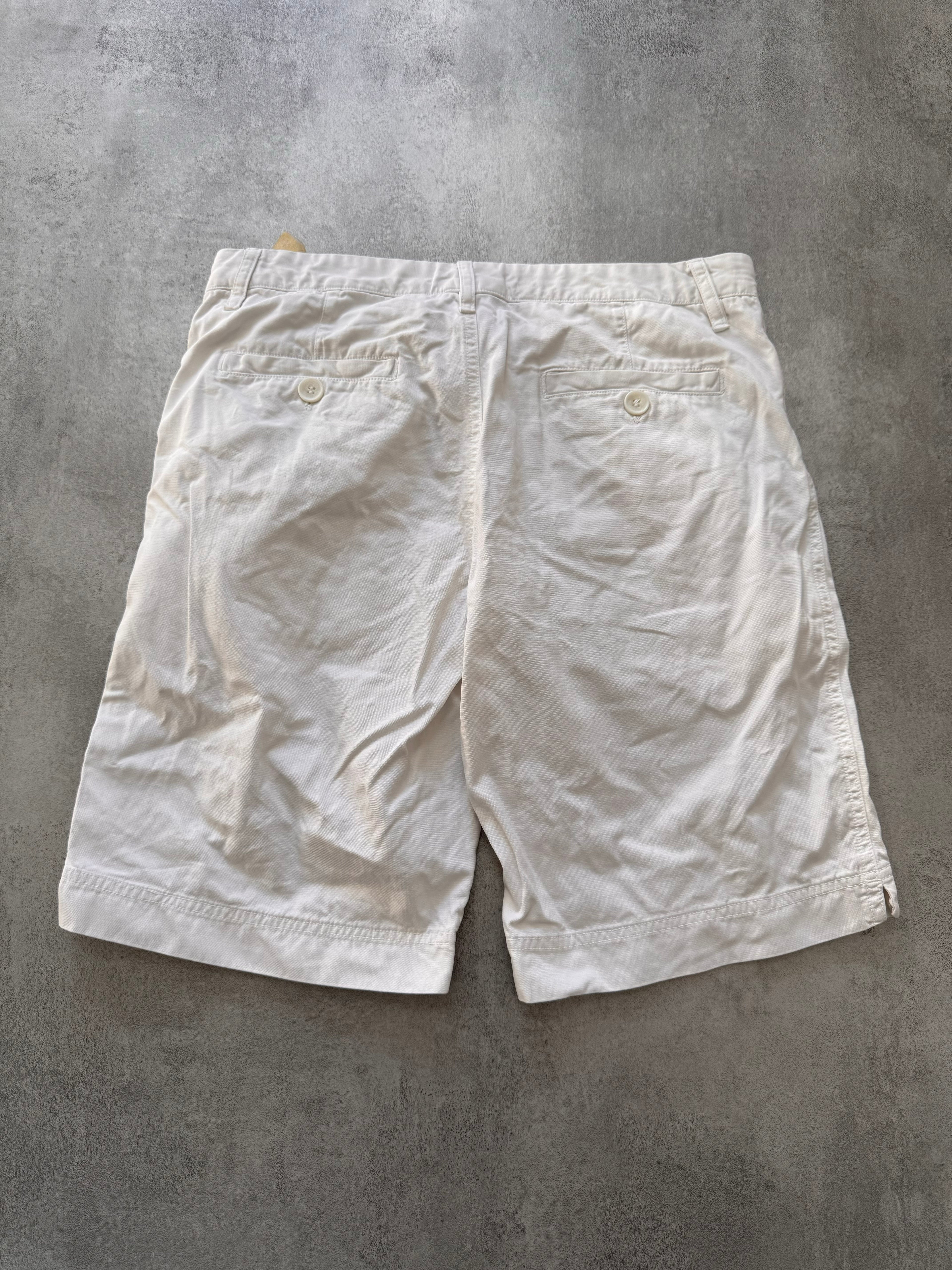 2000s Dolce & Gabbana Cargo White Short