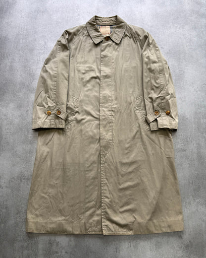 1980s Comme Des Garçons Homme Beige Trench Coat (S/M)