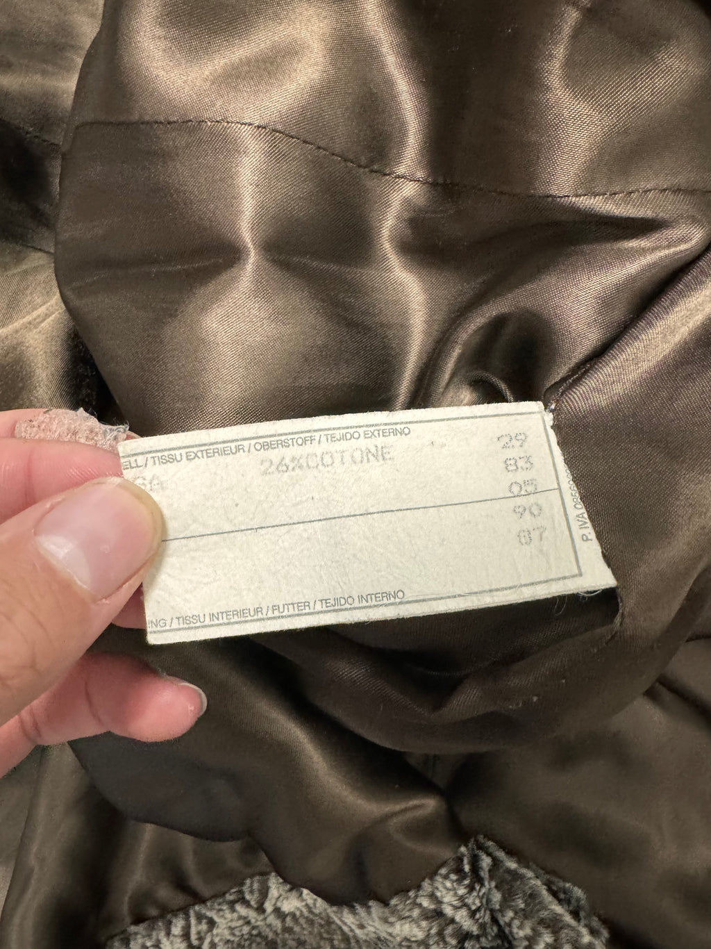 1990s Emporio Armani Furry Long Coat