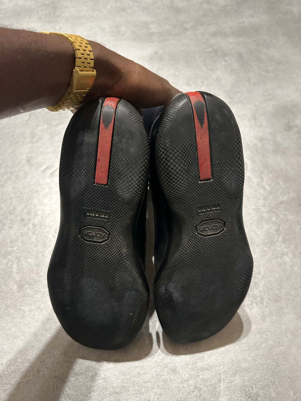 2000s Prada Luna Rossa Sport Black Boots