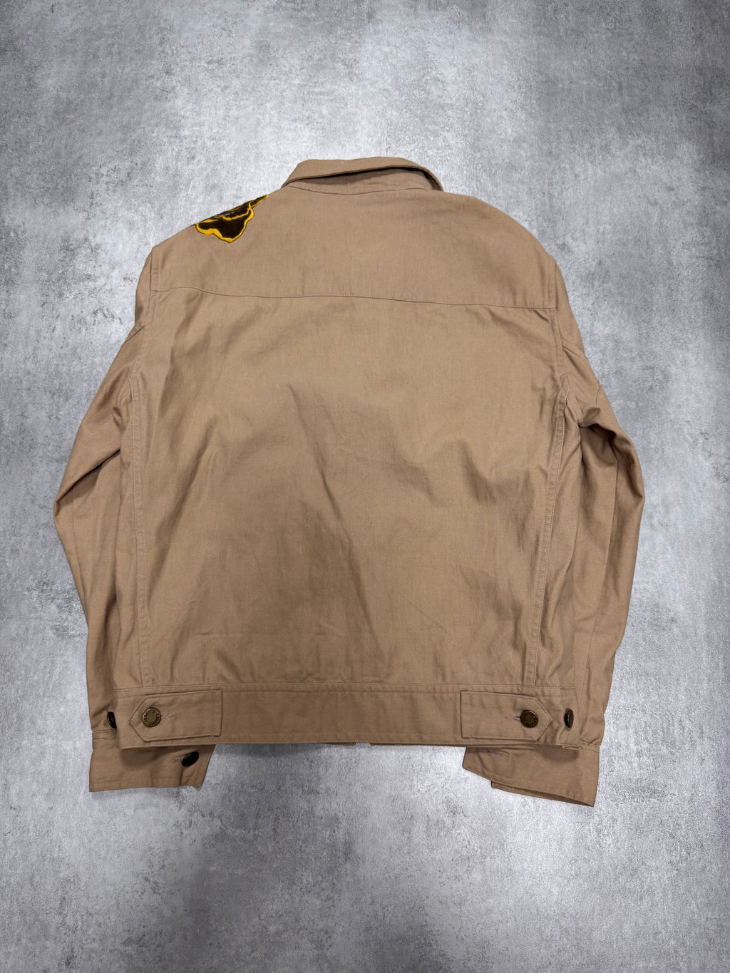 Roberto Cavalli Embroided Flowers Beige Jacket