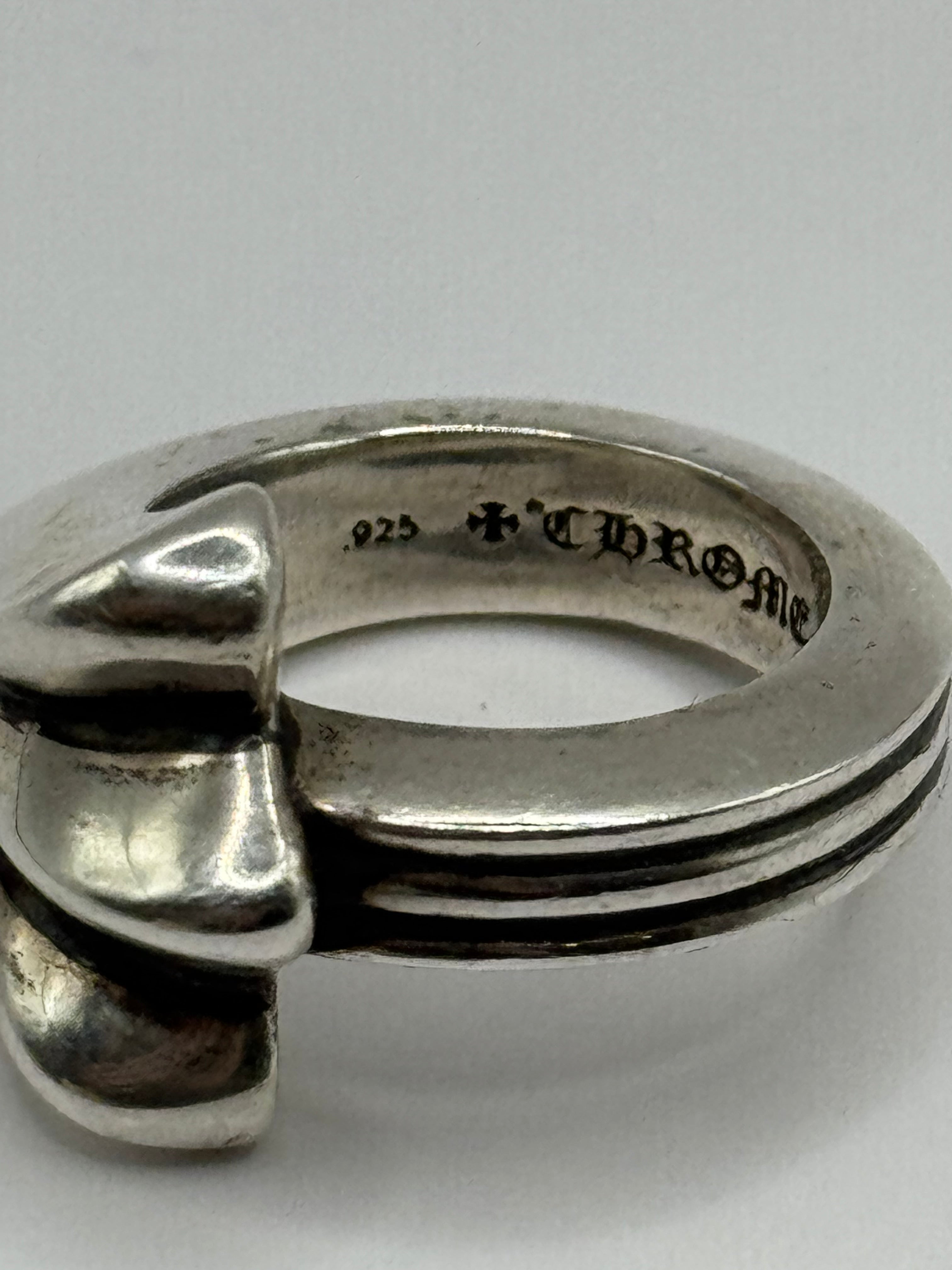 Chrome Hearts Half 720 Silver 925 Ring – Dolce Vita Hub