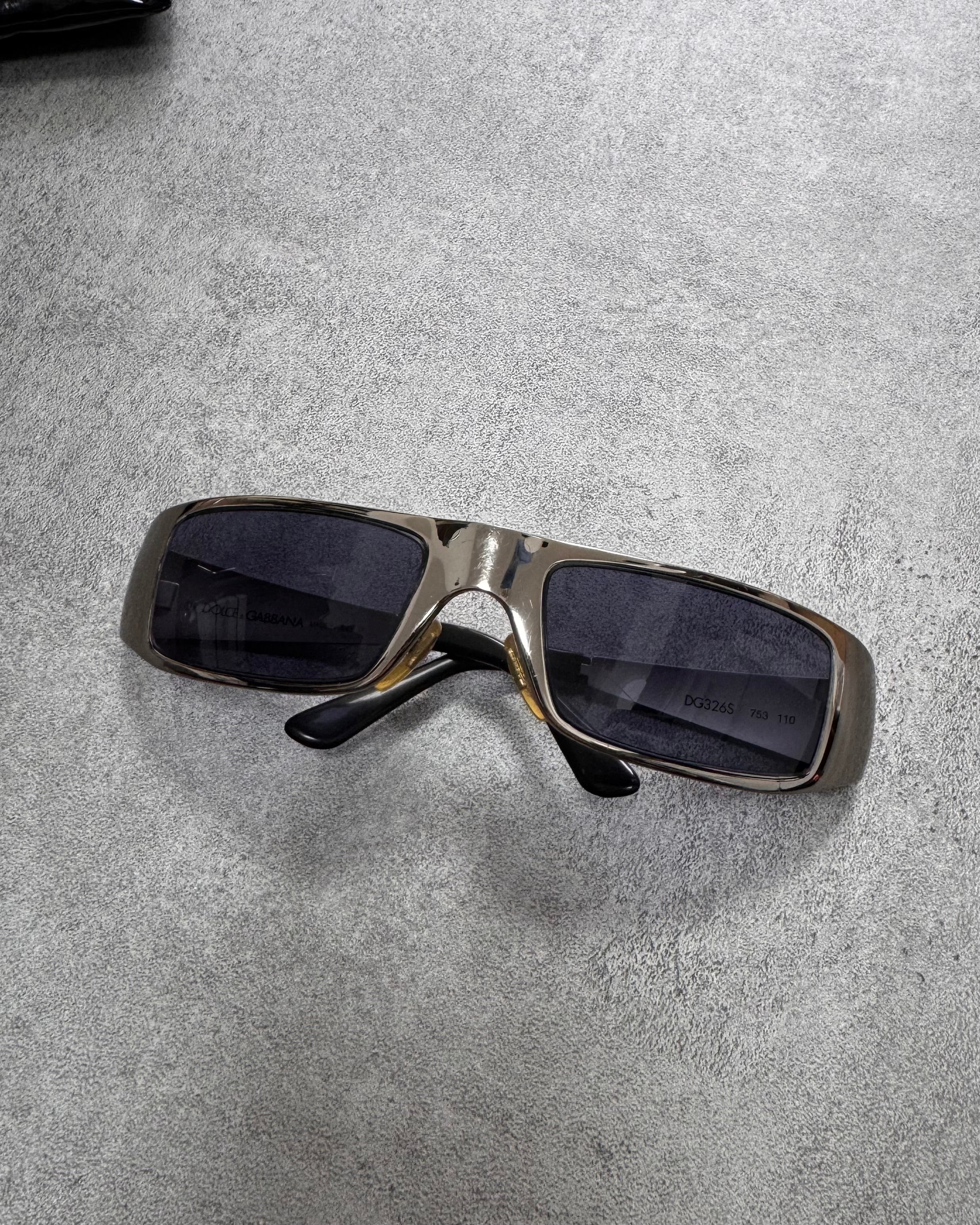 2000s Dolce & Gabbana Metallic Sunglasses