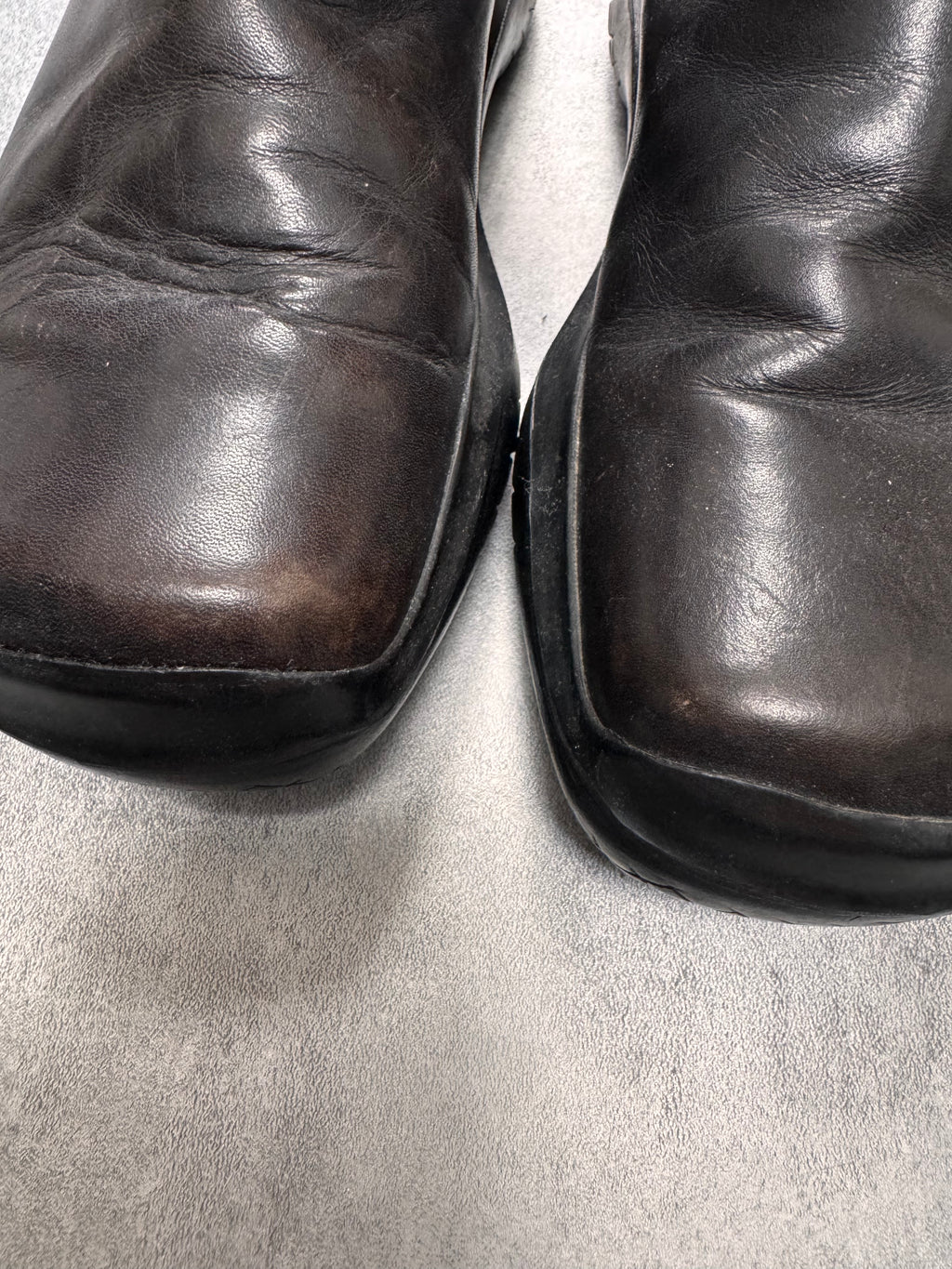 FW1999 Prada Brown Leather Boots