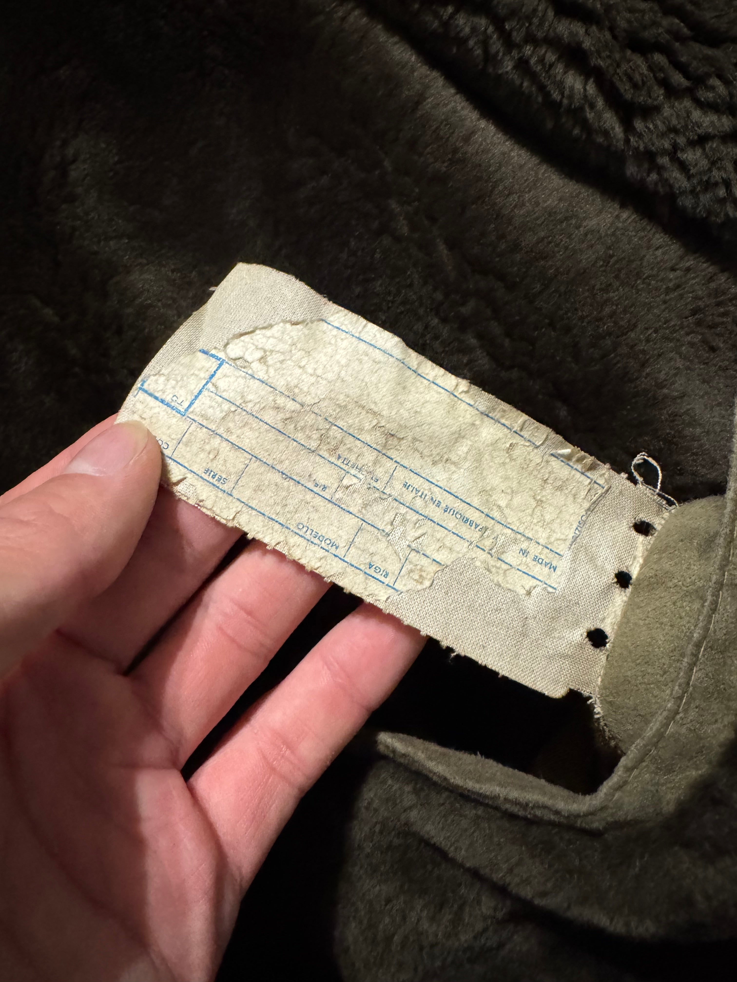 1980s Gianni Versace Brown Faux-Fur Long Coat