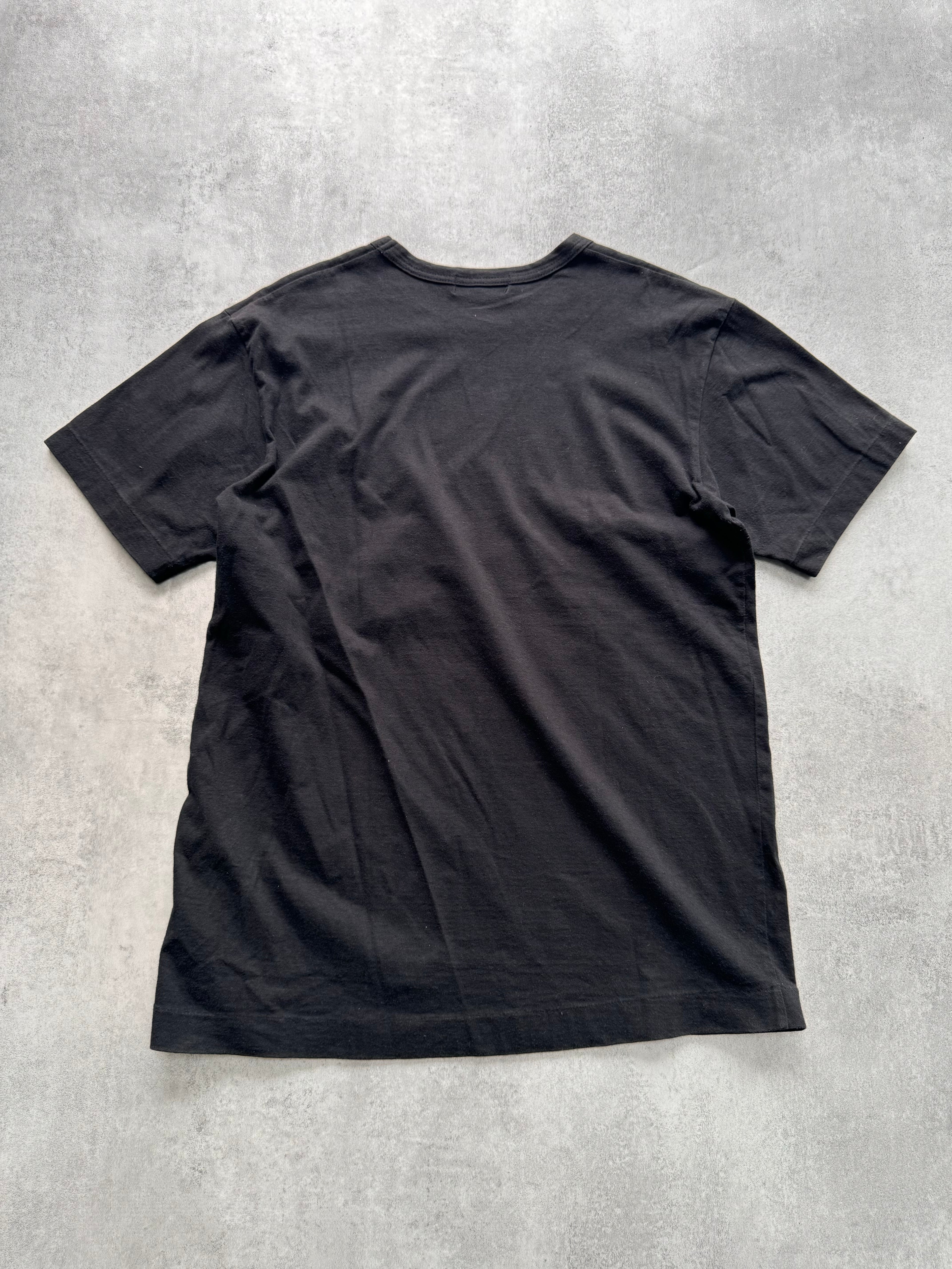 Comme Des Garçons Homme Plus Ever Green Pink Panther Black Tee