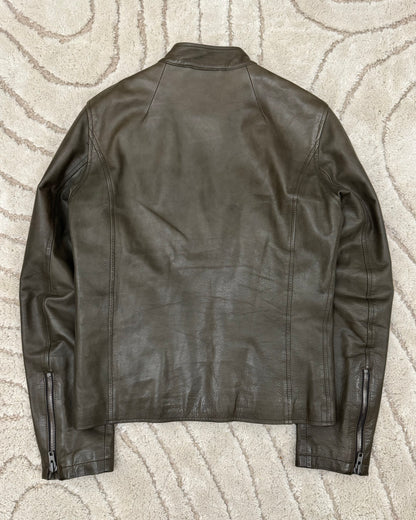 SS2010 Maison Margiela Uruguay Biker Leather Jacket (S/M)