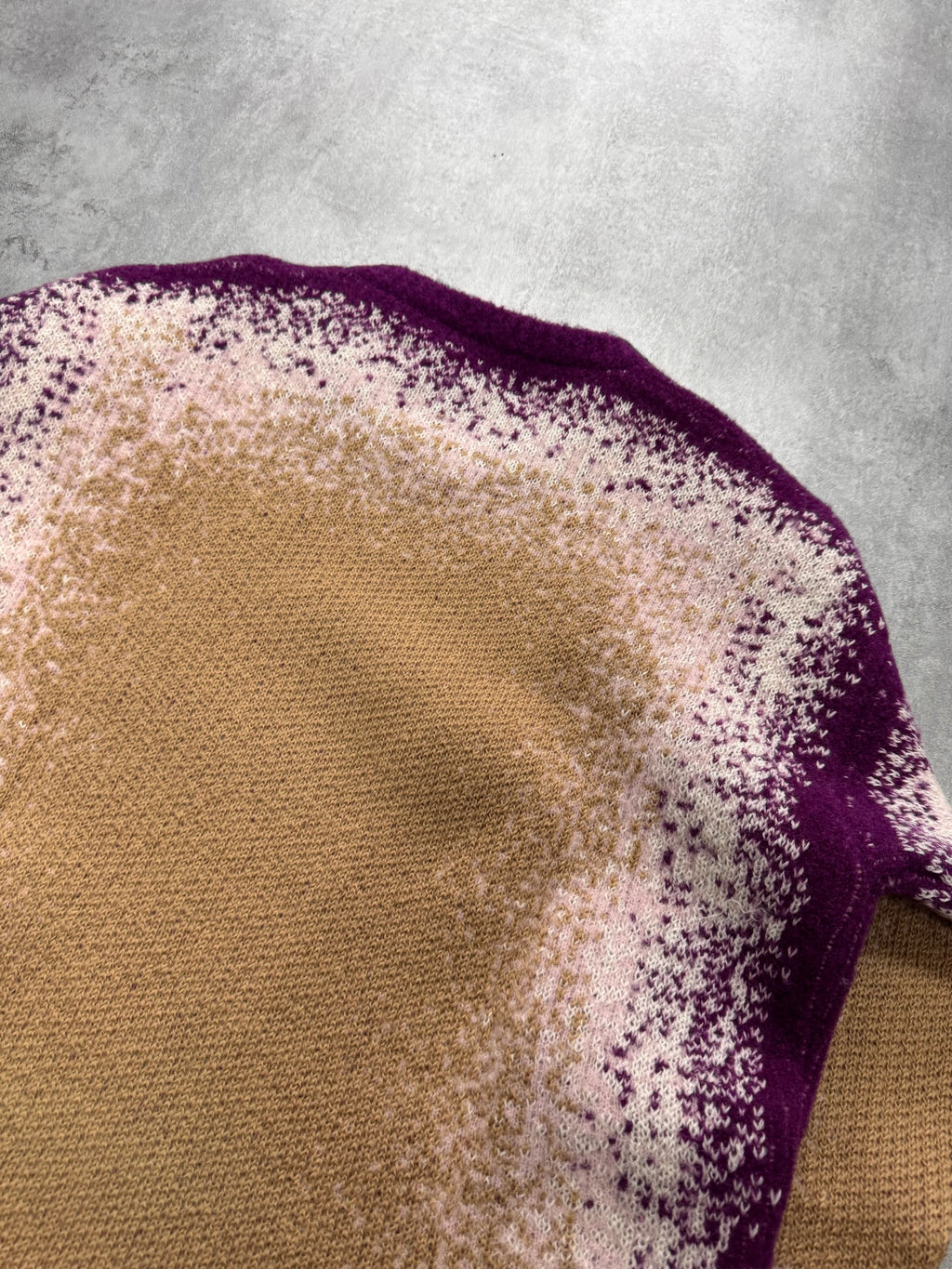 Y/Project Spray-Effect Knitted Gradient Sweater