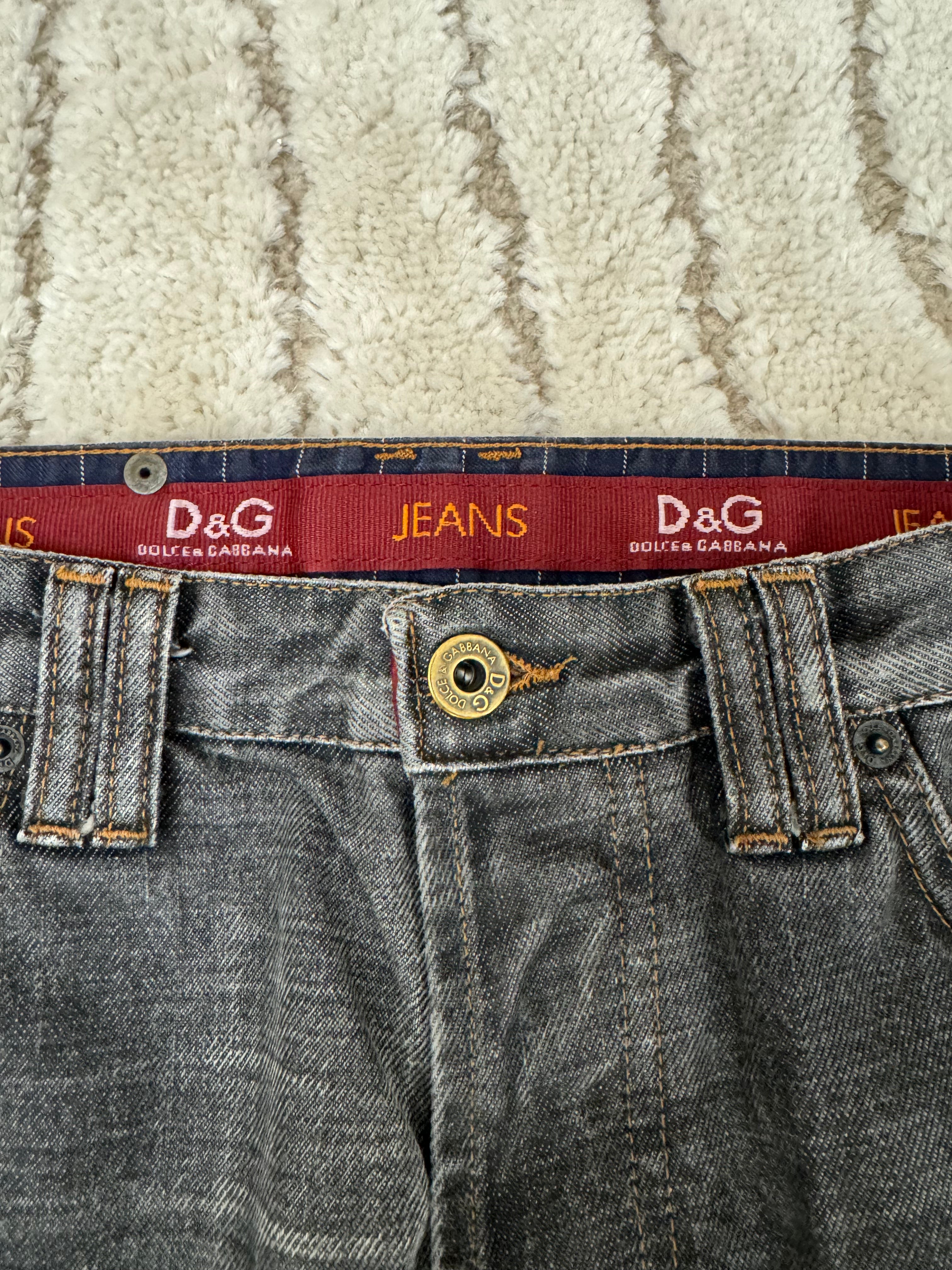 AW2003 Dolce & Gabbana Brutal Denim Pants (M)
