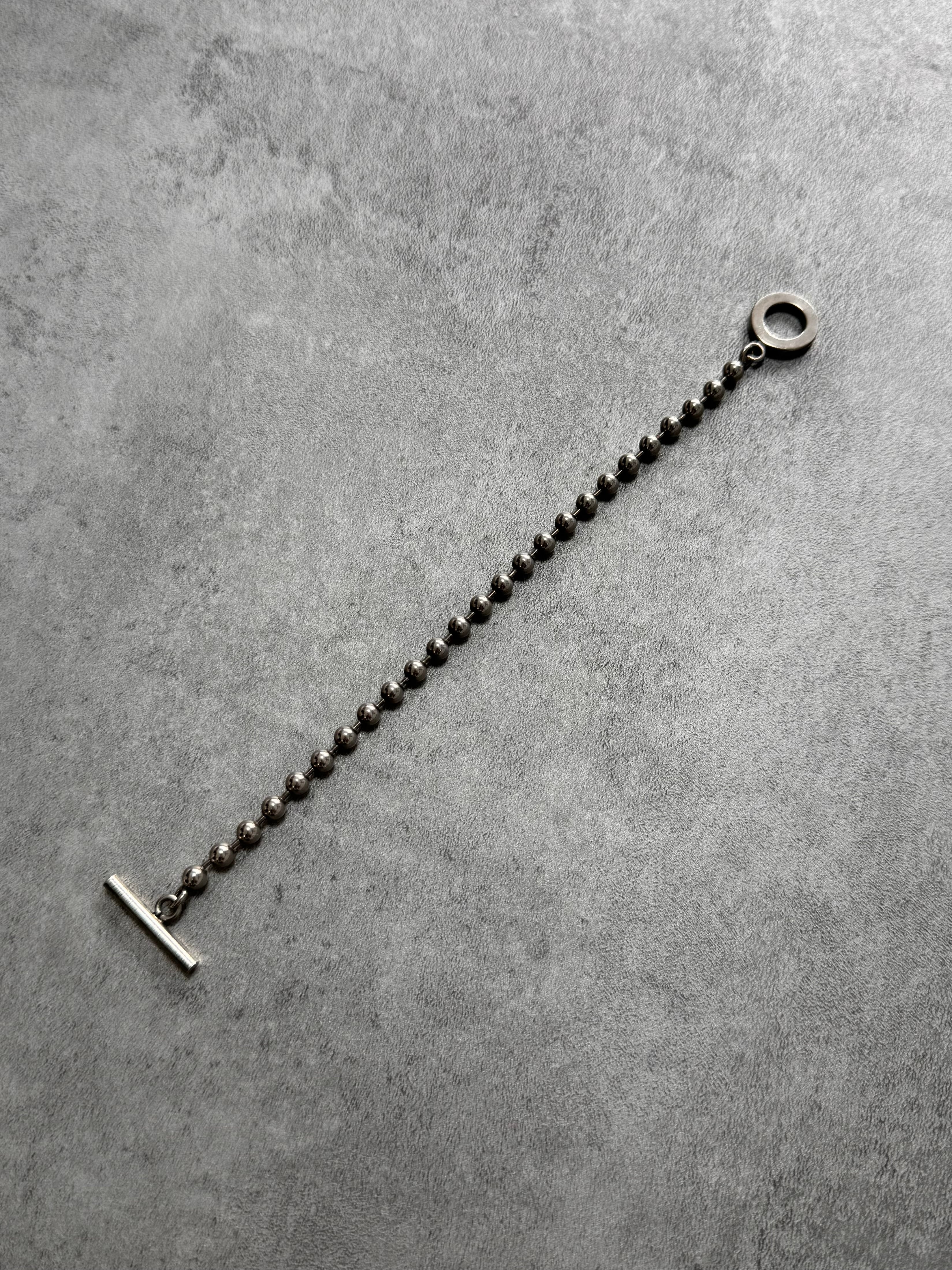 1990s Gucci Ball 925 Sterling Silver Bracelet