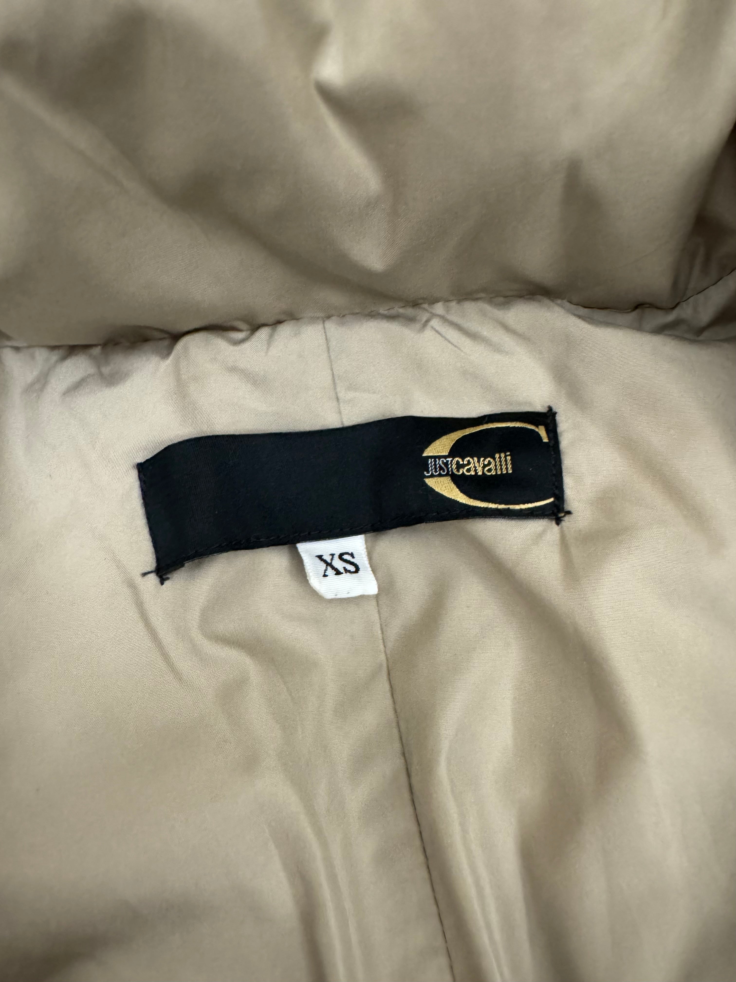 1990年代 ロベルト カヴァリ パラシュート ボンデージ パファー ジャケット (XS)