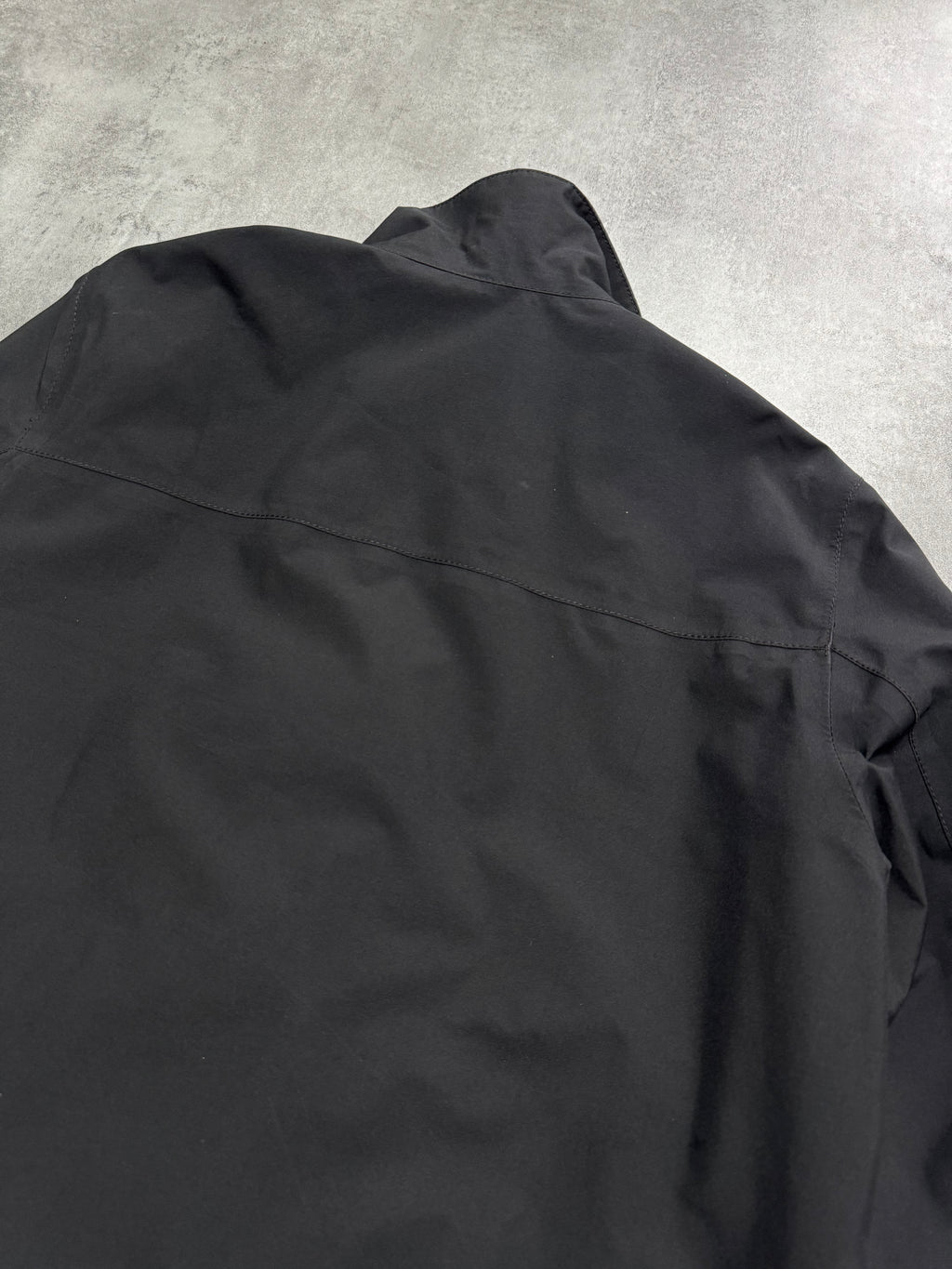 2000s Prada Technical Nylon Black Jacket