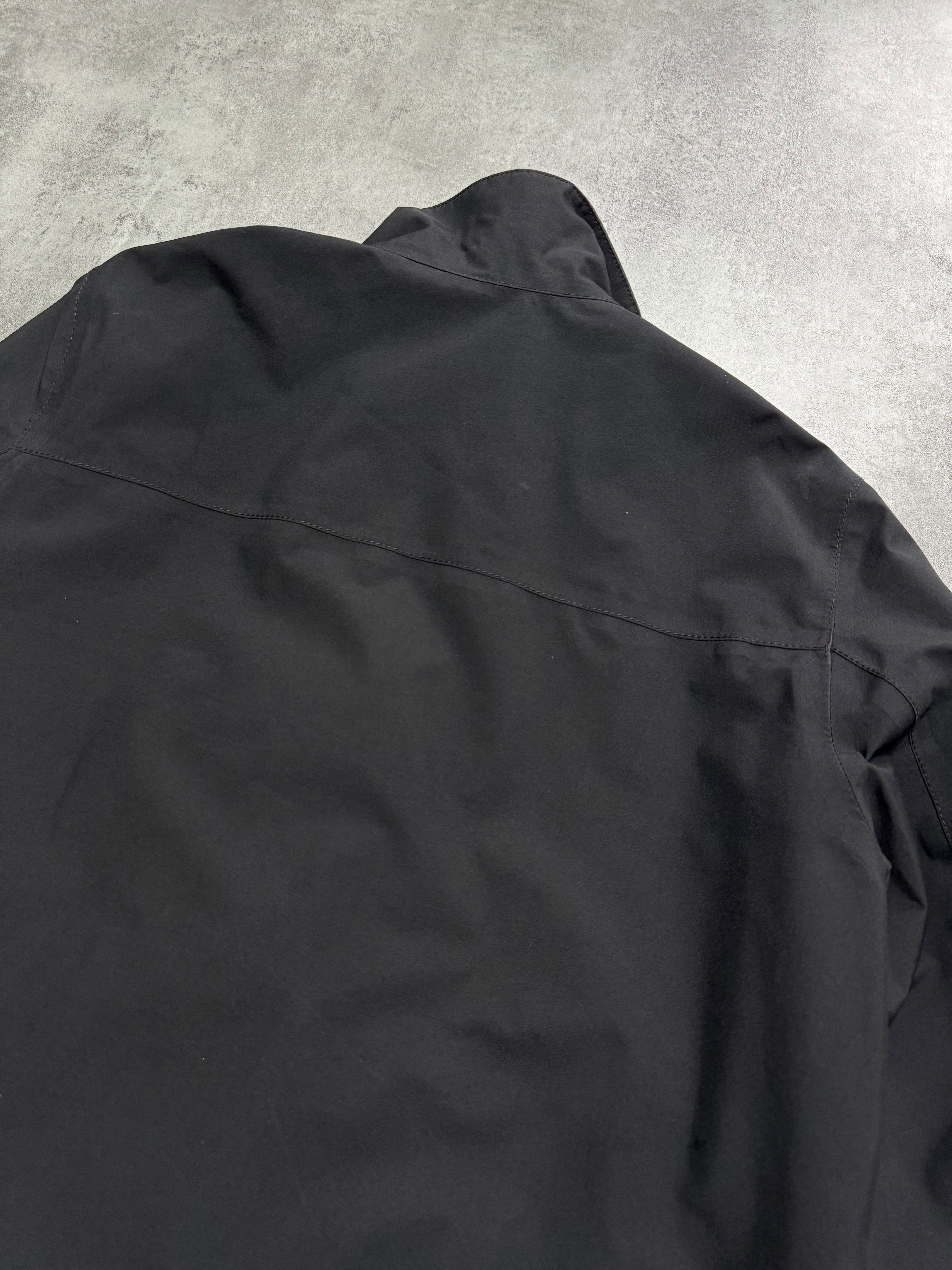2000s Prada Technical Nylon Black Jacket