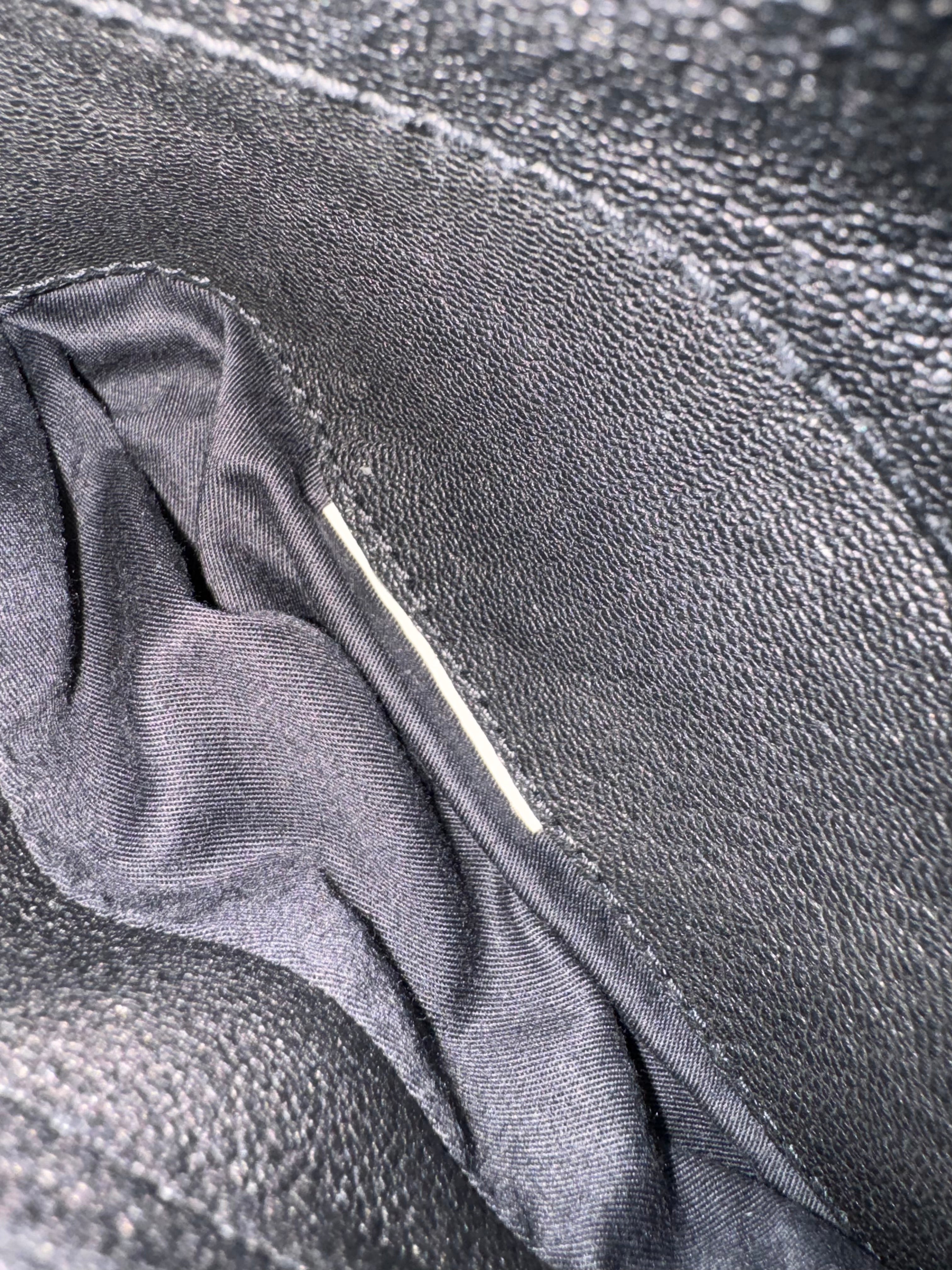 Maison Margiela 5-Zip Grain Leather Biker Jacket (M)