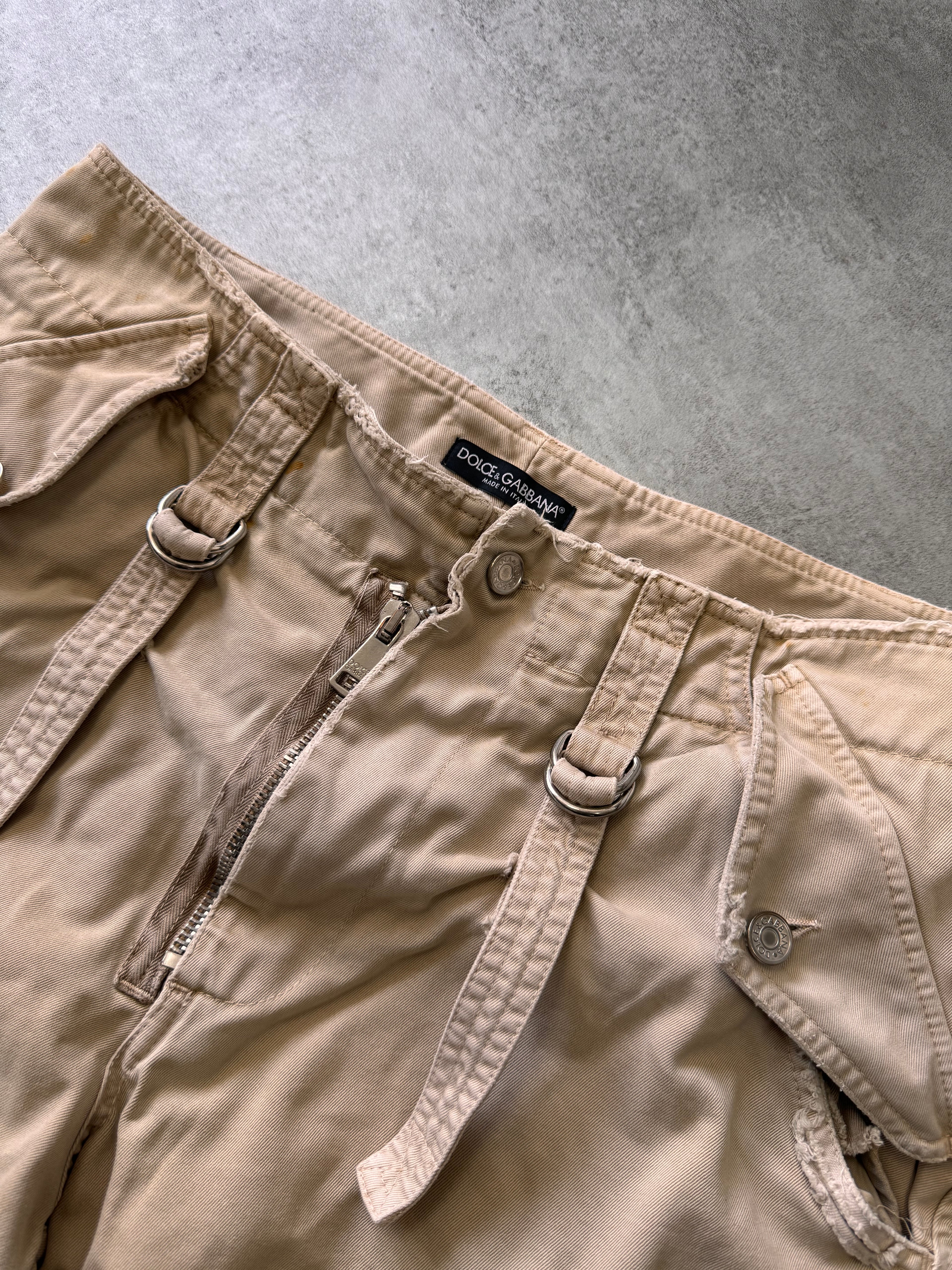 2000s Dolce & Gabbana Utility Cargo Short