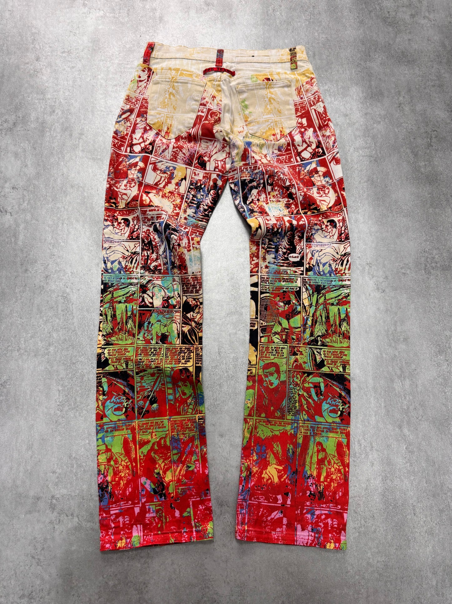 AW1995 Jean Paul Gaultier Erotic Comics Pants (XS)