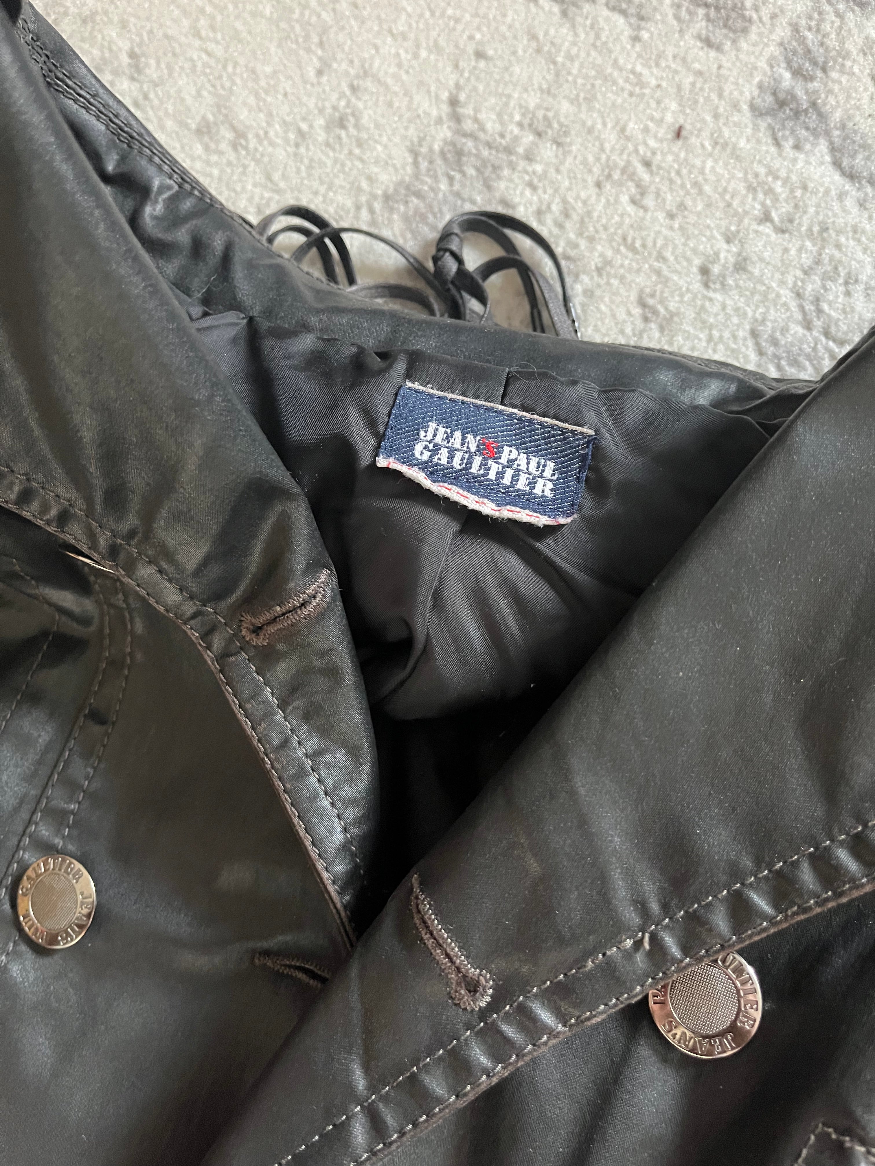 00年代 ジャンポール・ゴルチエ カーゴデタッチャブルトレンチジャケット(S)