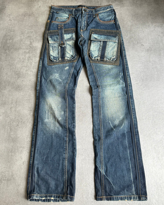 AW2005 Cavalli Cargo Underground Relaxed Denim Jeans (M) - 1