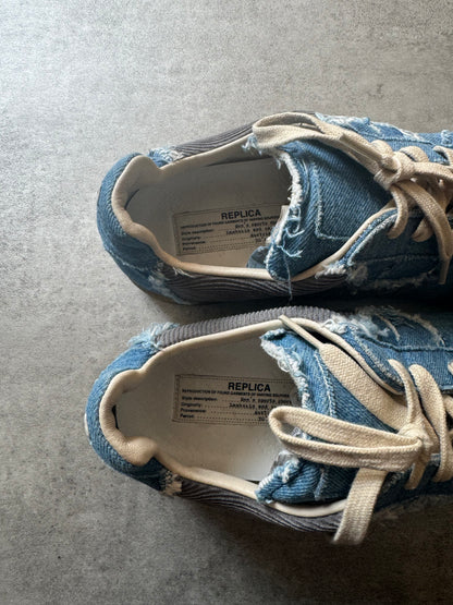 AW2017 Maison Margiela Replica Washed Denim Patchwork Shoes (44) - 6