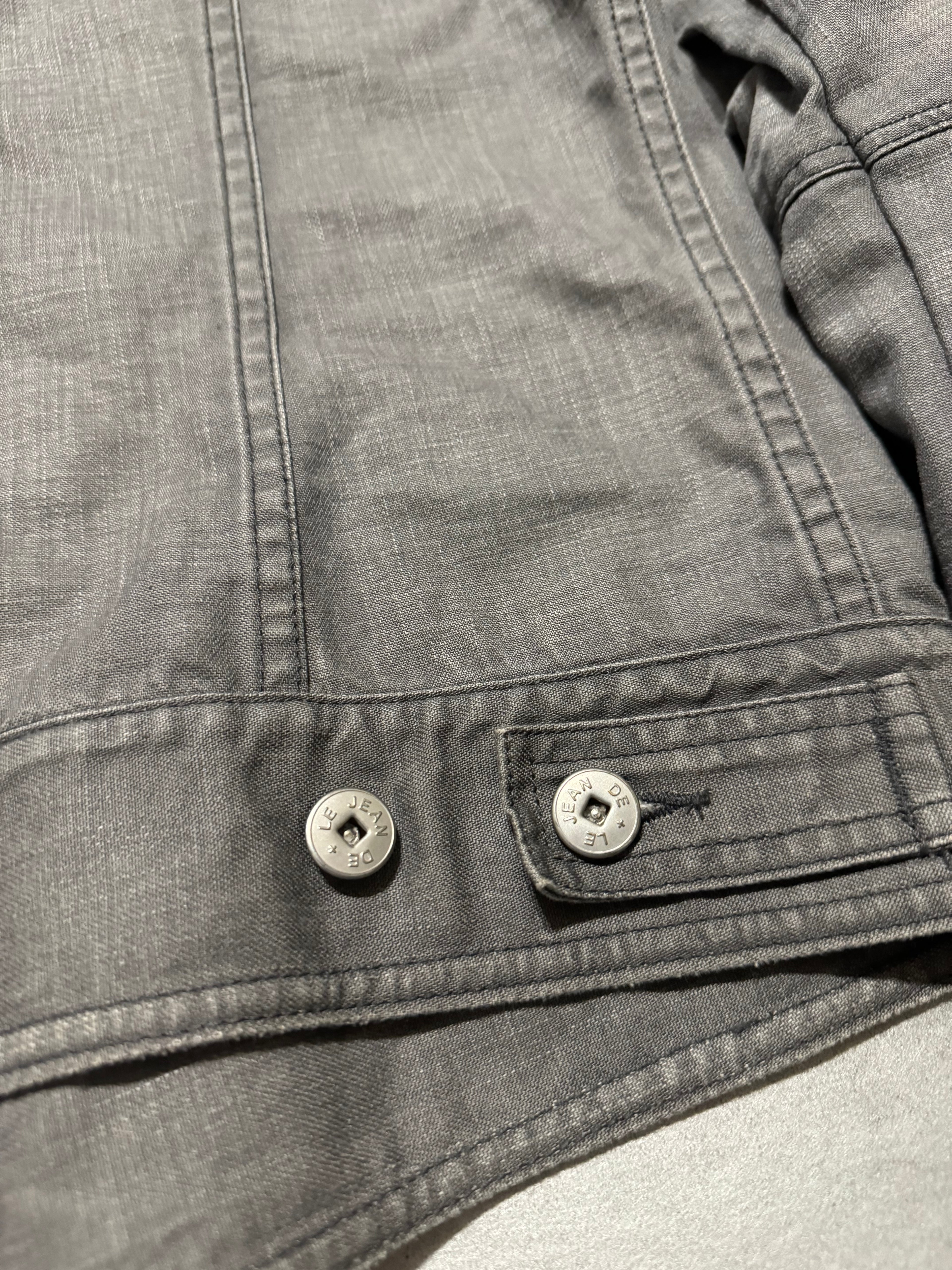 2000s Marithé + François Girbaud Grey Buttoned Jacket  (S) - 8