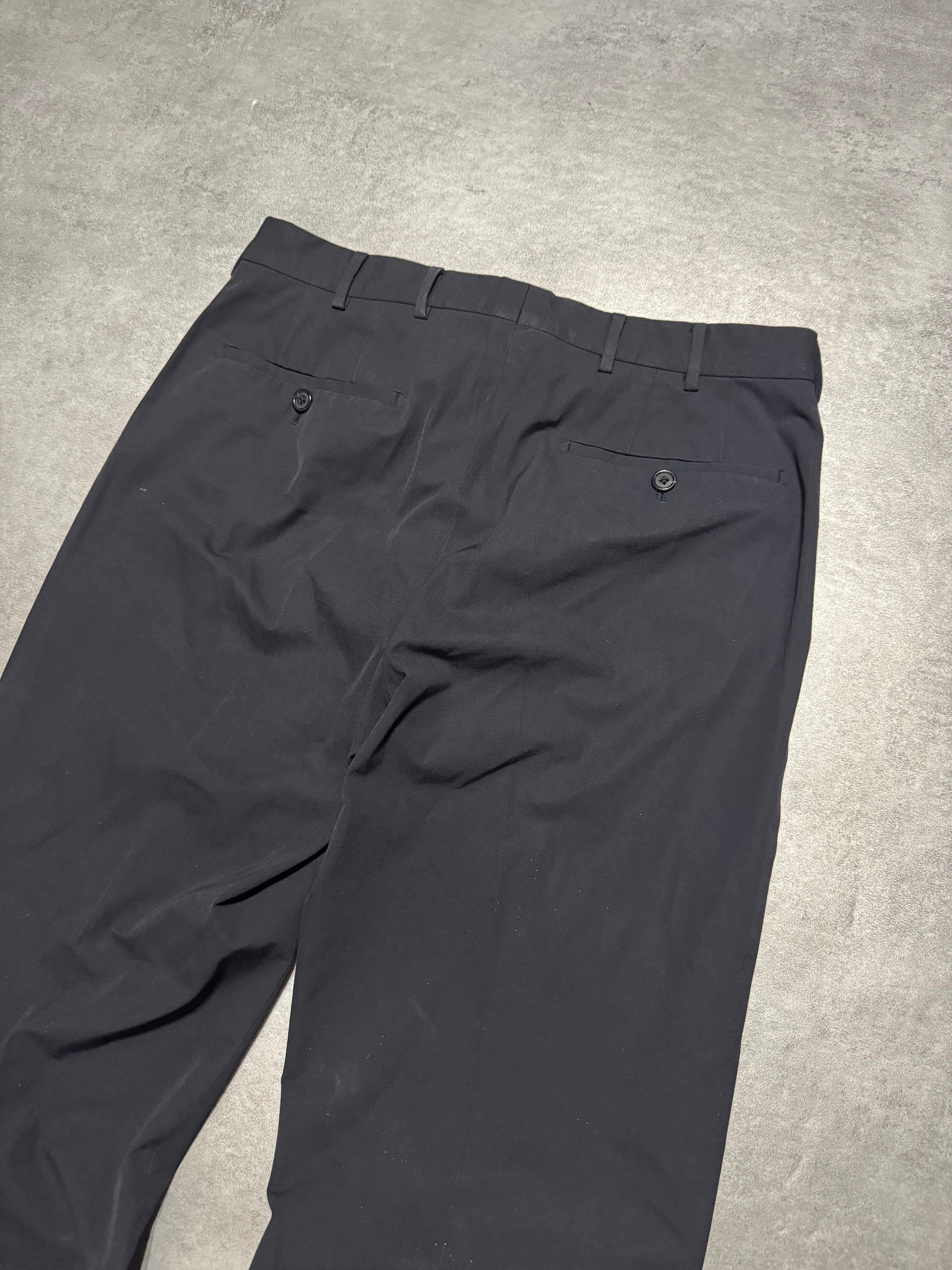 2000s Prada Black Tailored Suit Trousers Pants (S-M) - 3
