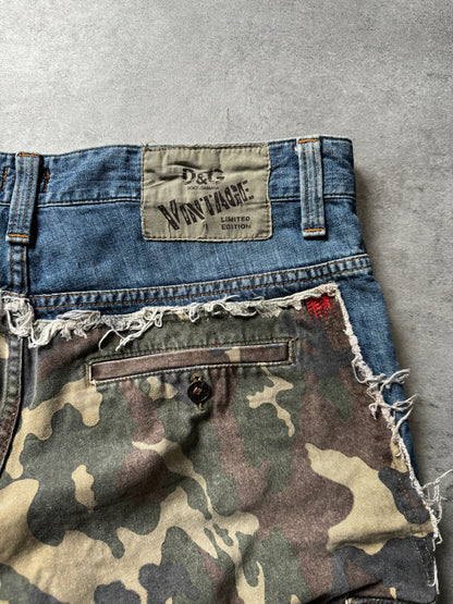 SS2006 Dolce & Gabbana Hybride Camo Military Short (L) - 3