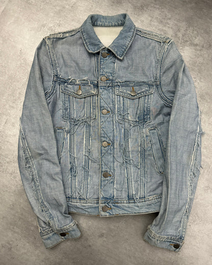 SS2005 Maison Margiela x H&M Reversed Denim Jacket Re-Edition (S) - 1