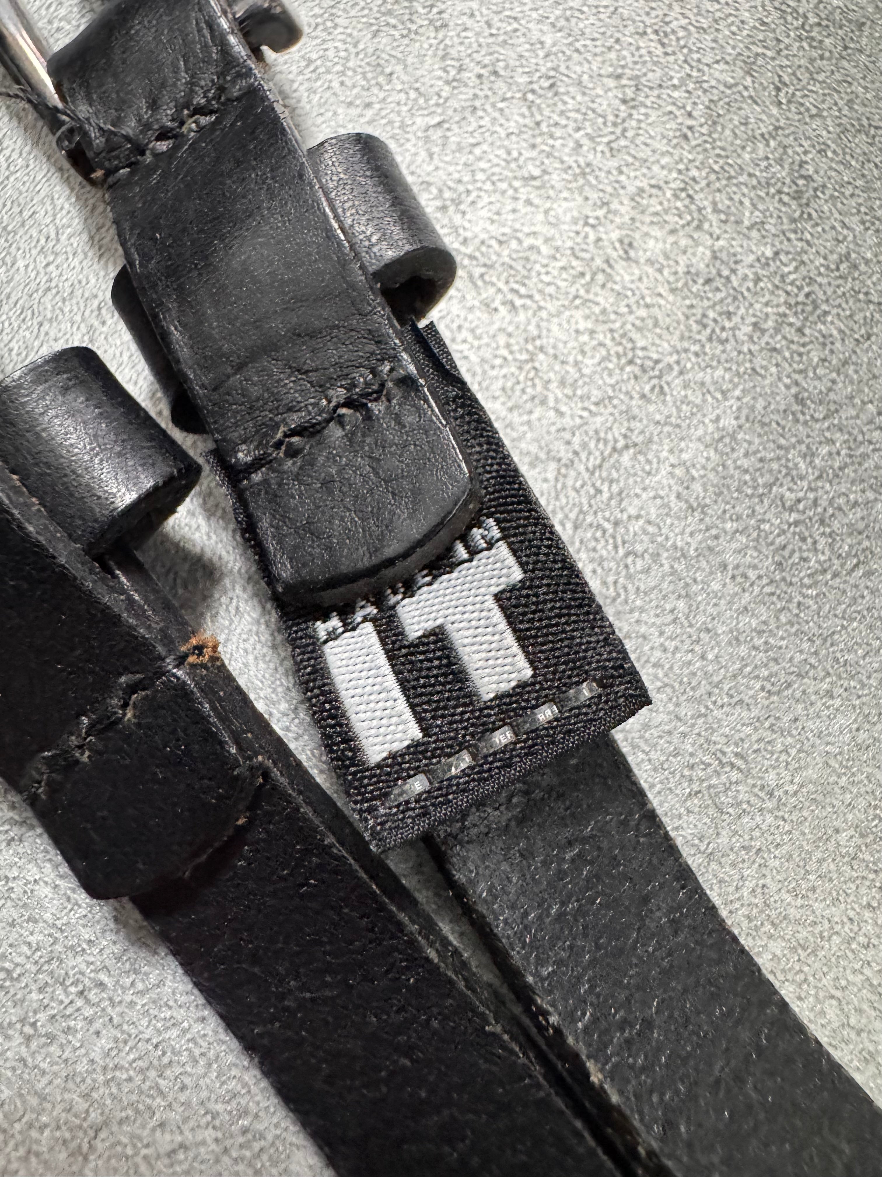 2000s Versace Full Zip Detachable Leather Belt