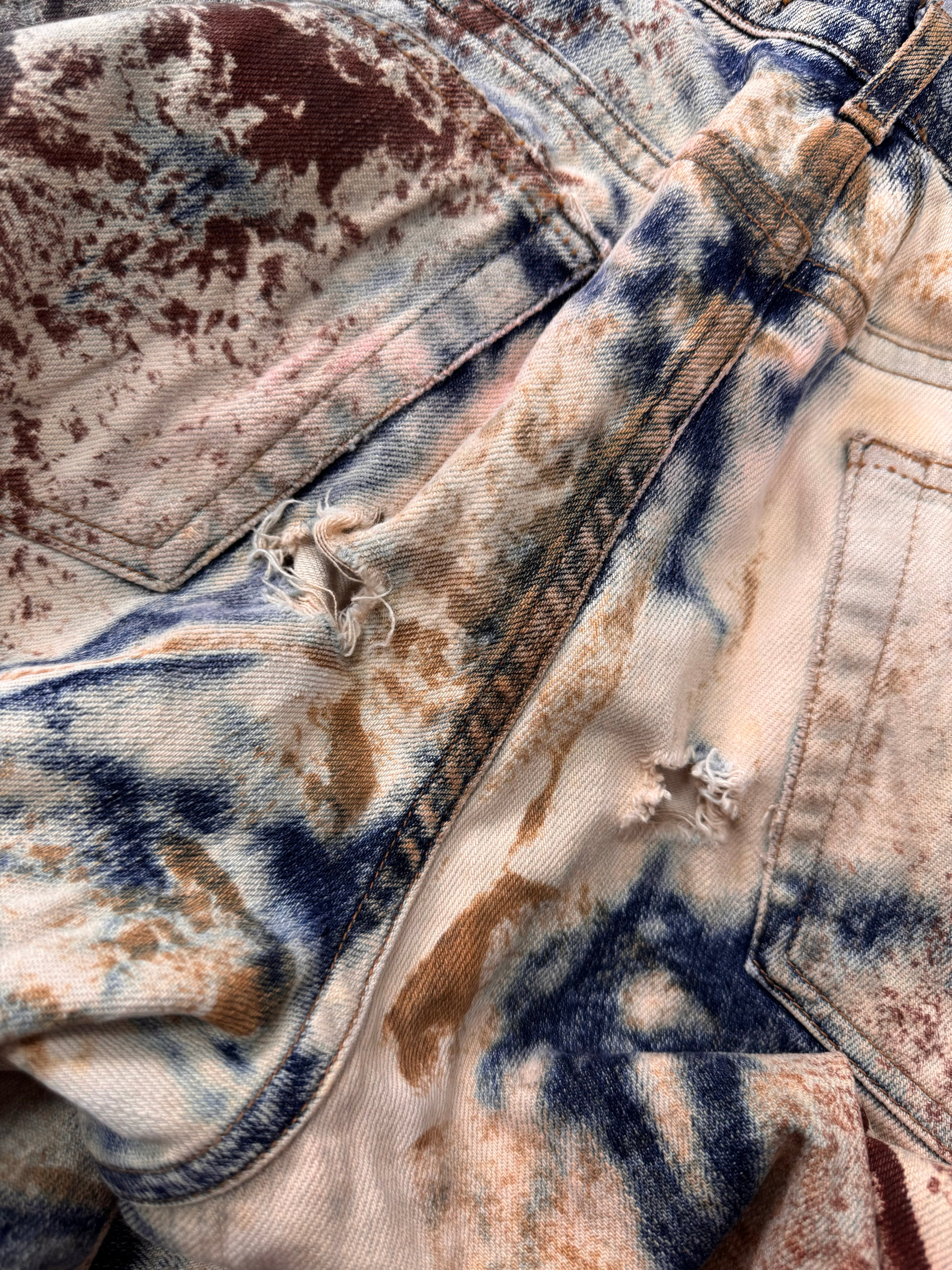 AW2001 Cavalli World Rust Eroded Ultimate Pants