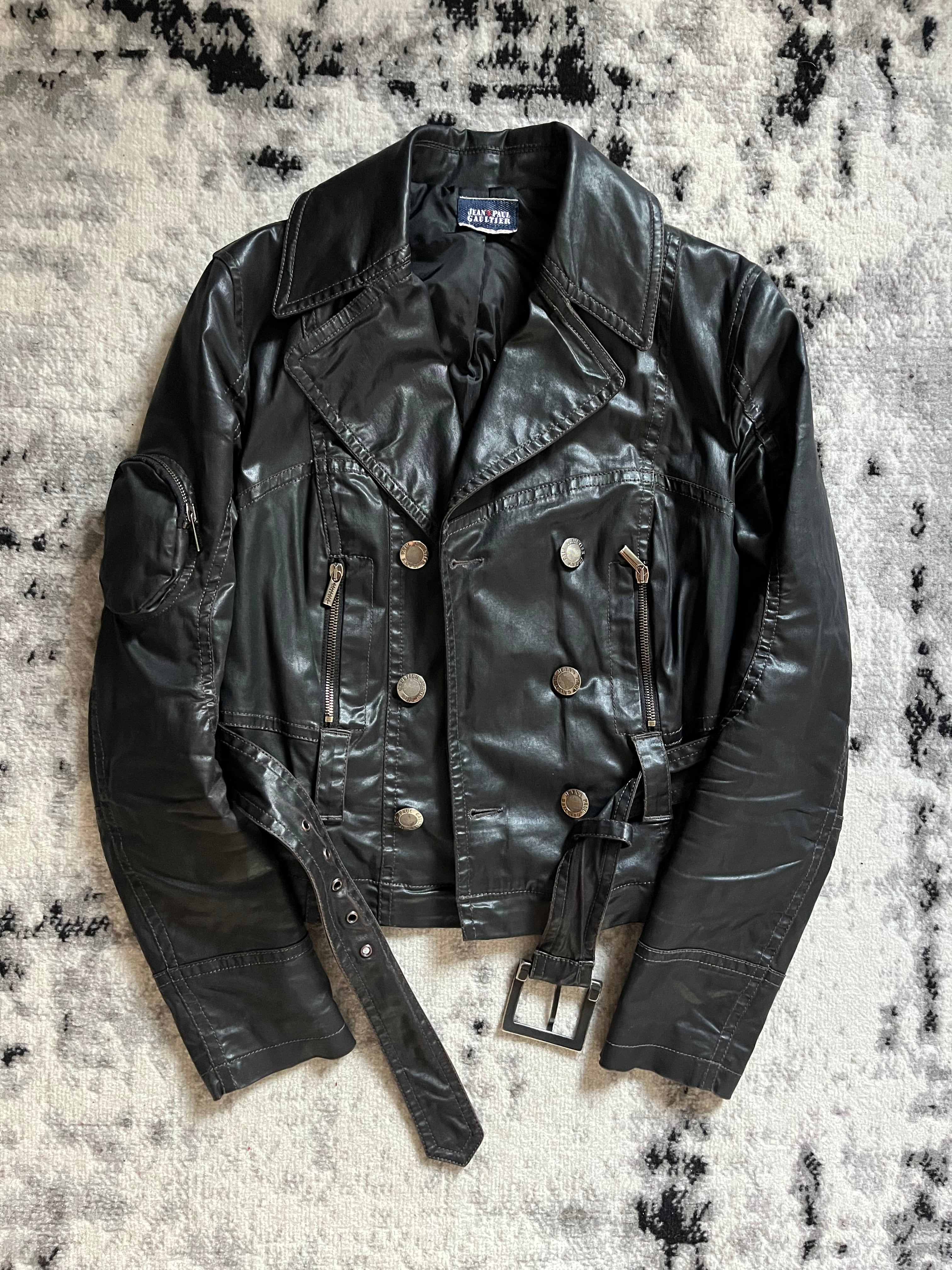 00年代 ジャンポール・ゴルチエ カーゴデタッチャブルトレンチジャケット(S)