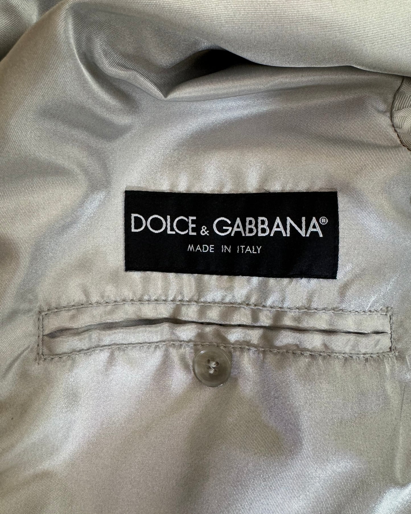 FW2007 Dolce & Gabbana Astro Space Sliver Jacket (M)