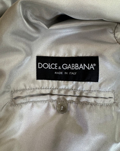 2007 秋冬 Dolce &amp; Gabbana Astro 太空银夹克 (M)