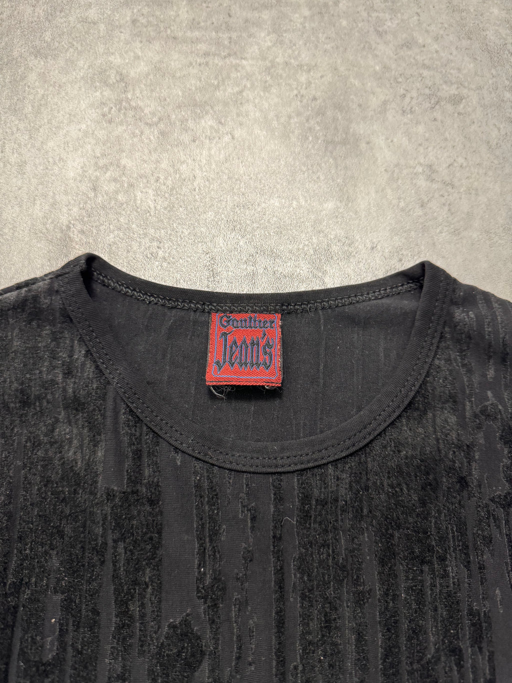AW1998 Jean Paul Gaultier 血滴黑色长裙 (XS)