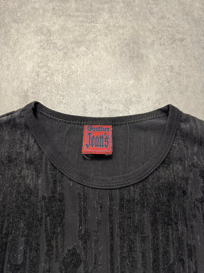 AW1998 Jean Paul Gaultier 血滴黑色长裙 (XS)