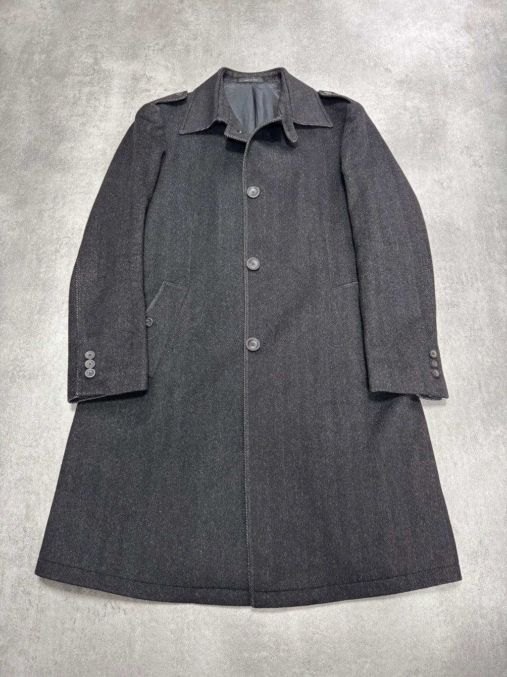 AW2008 Emporio Armani Eteropolitan Wool Trench Coat