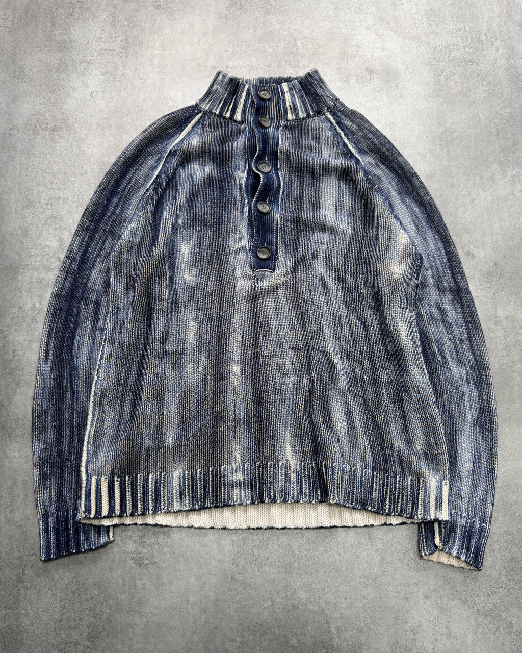 SS2010 Dolce & Gabbana Iceberg Overprint Sweater